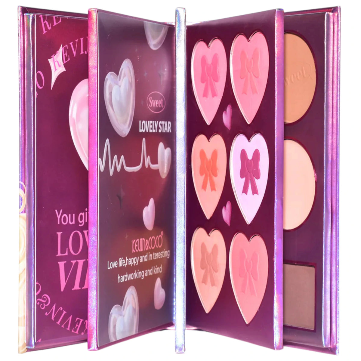 Coco 67 67 Colors Face Palette - Kevin & Coco | Wholesale Makeup ...