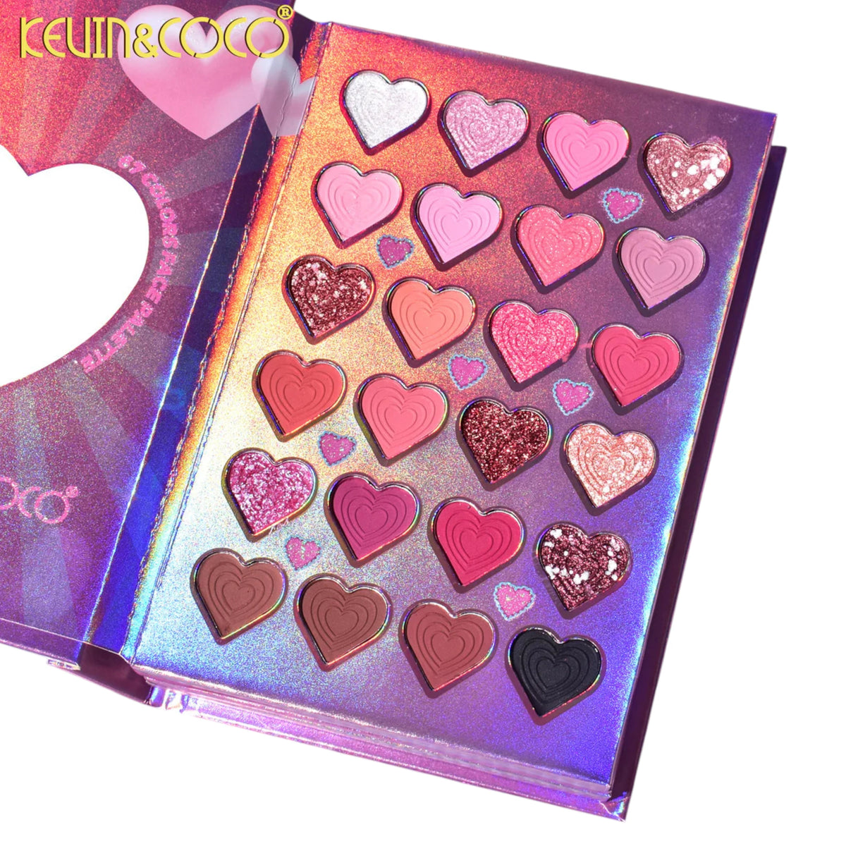 Coco 67 67 Colors Face Palette - Kevin & Coco | Wholesale Makeup ...