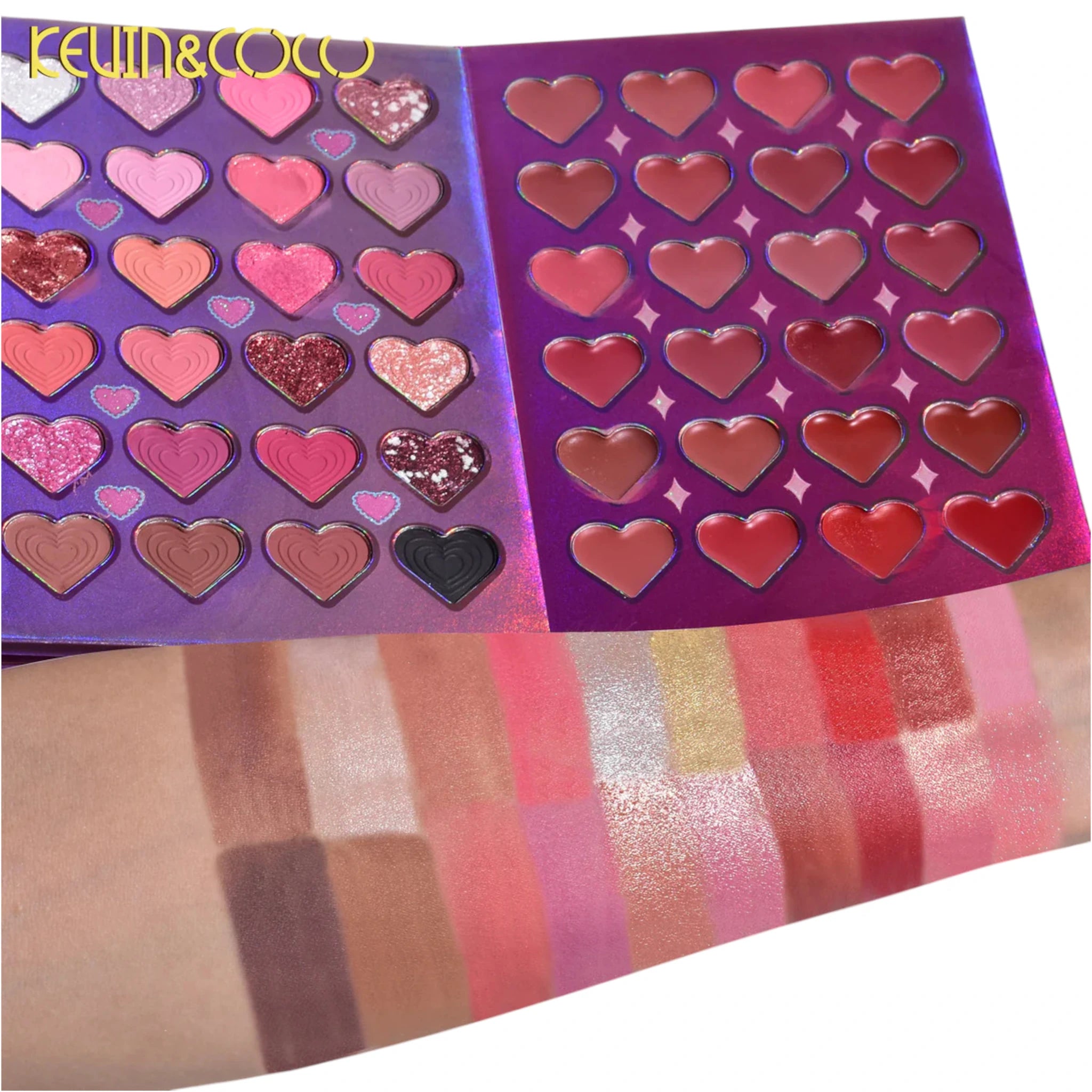 67 Colors Face Palette - Kevin & Coco | Wholesale Makeup