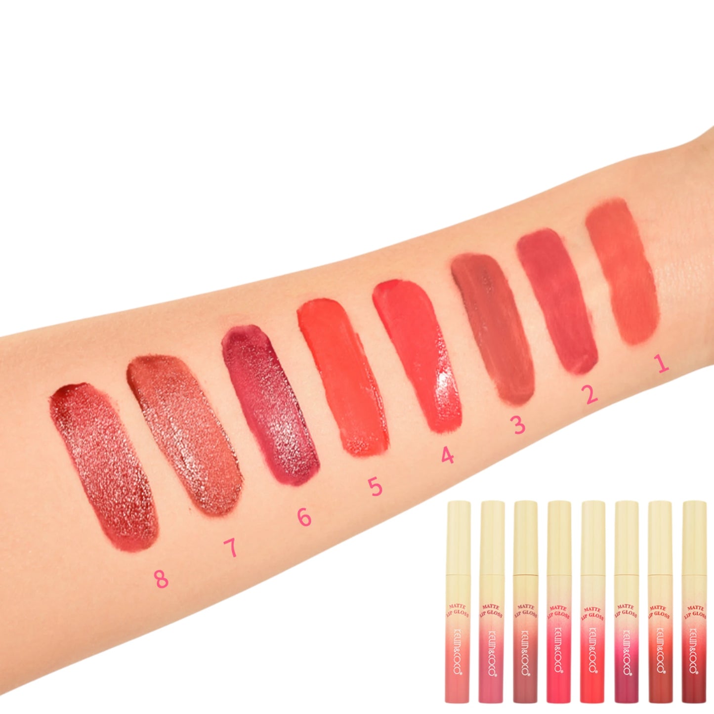 Matte Lip Gloss - Kevin & Coco | Wholesale Makeup