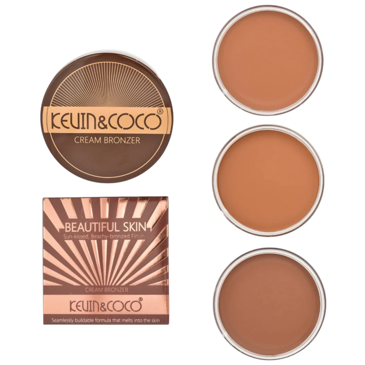 Beautiful Skin Cream Bronzer - Kevin & Coco | Wholesale Makeup