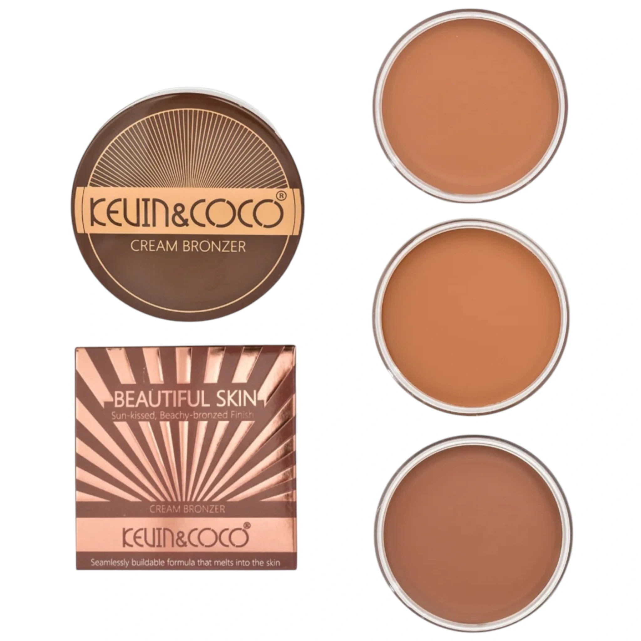 Beautiful Skin Cream Bronzer - Kevin & Coco | Wholesale Makeup