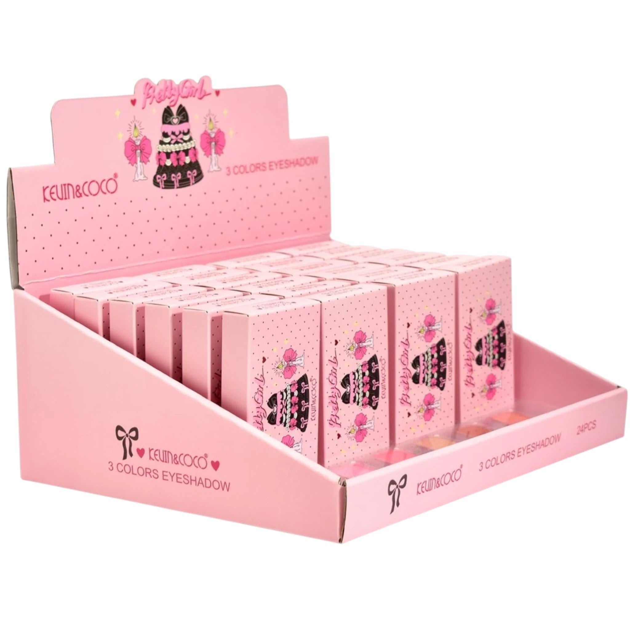 Bell 3 Color Eyeshadow - Kevin & Coco | Wholesale Makeup