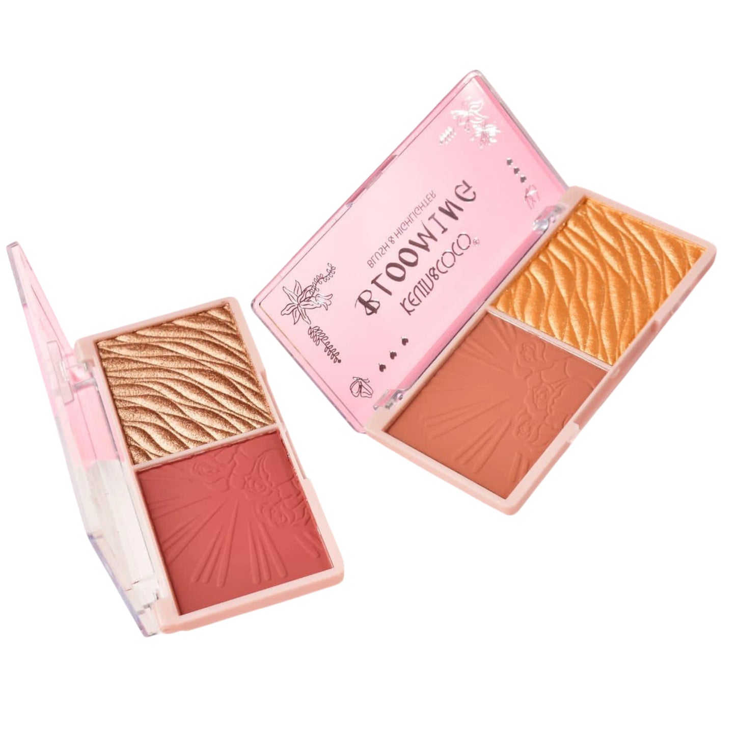 Blooming Blush & Highlighter - Kevin & Coco | Wholesale Makeup