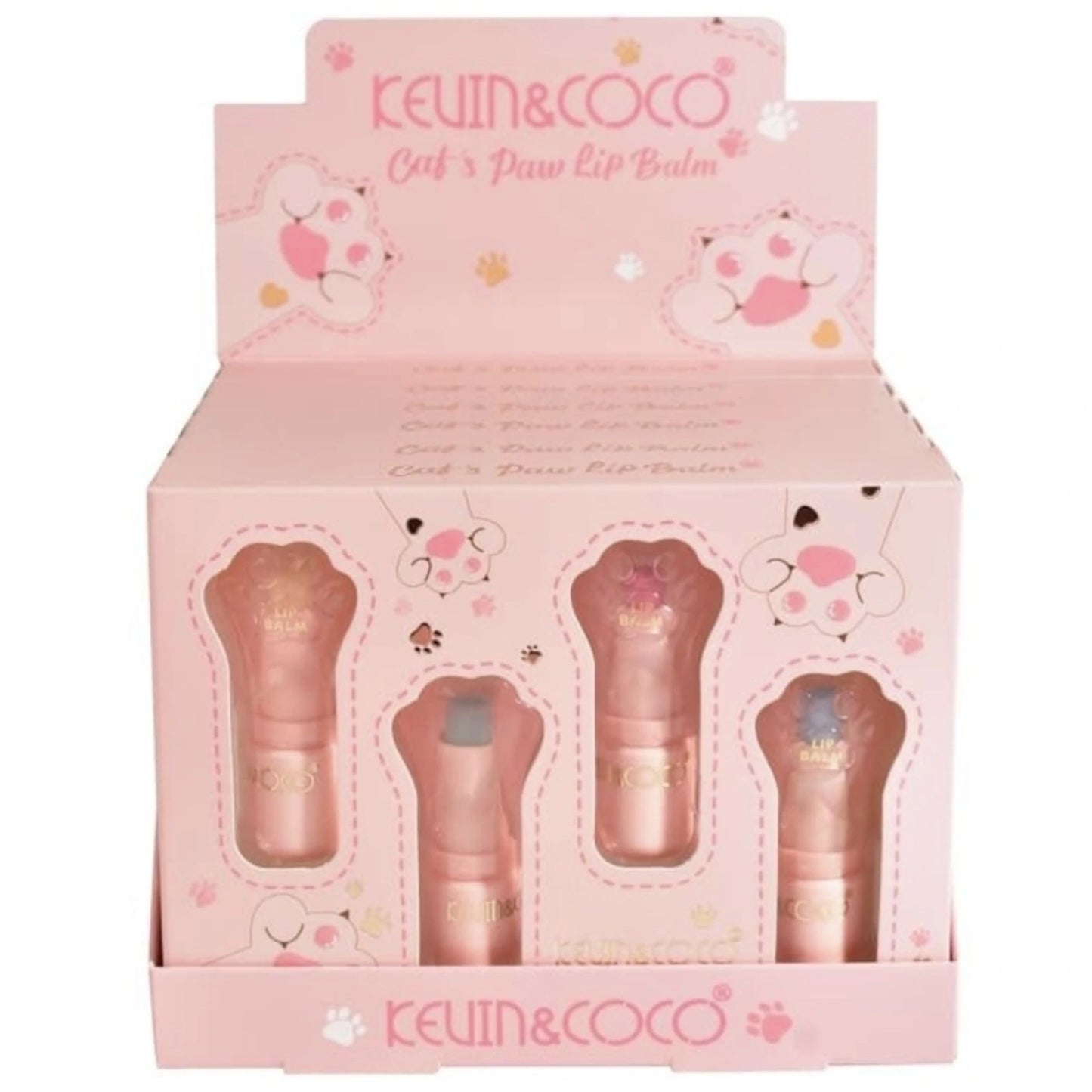 Cat's Paw Lip Balm Set - Kevin & Coco | Wholesale Makeup
