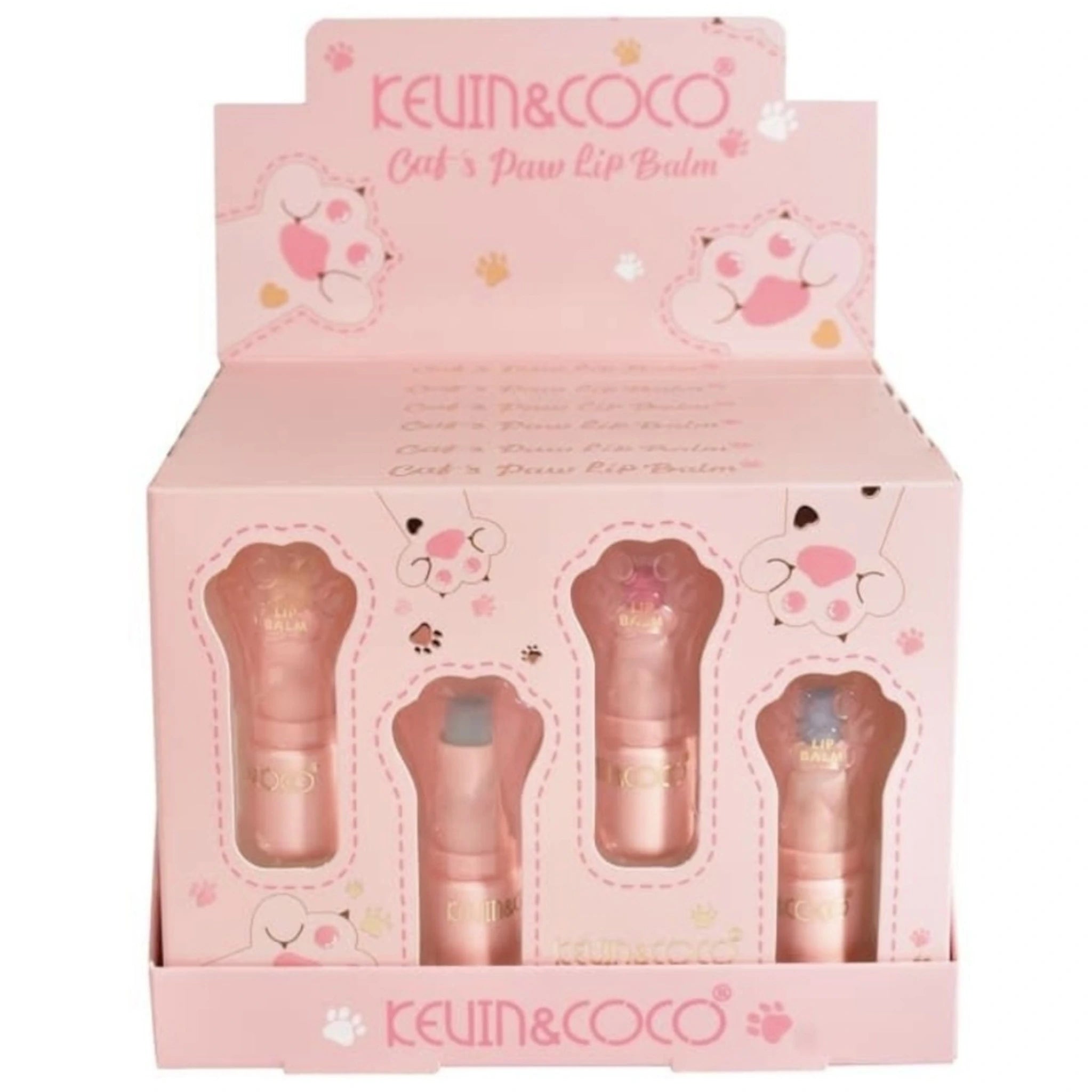 Cat's Paw Lip Balm Set - Kevin & Coco | Wholesale Makeup