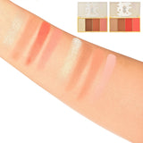 Cheese Avocado 4 Colors Face Palette Kevin & Coco | Wholesale Makeup