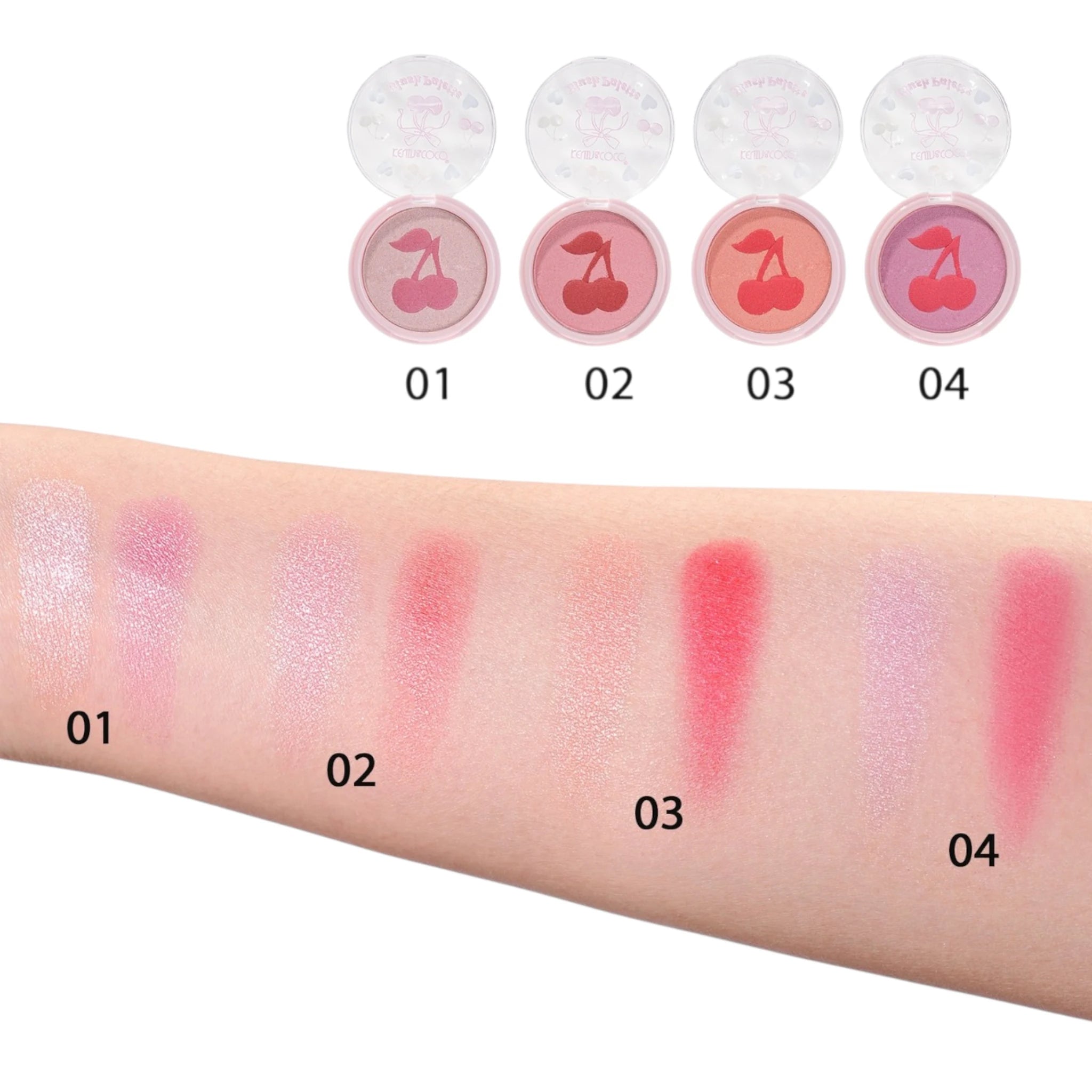 Cherry Blush Palette - Kevin & Coco | Wholesale Makeup