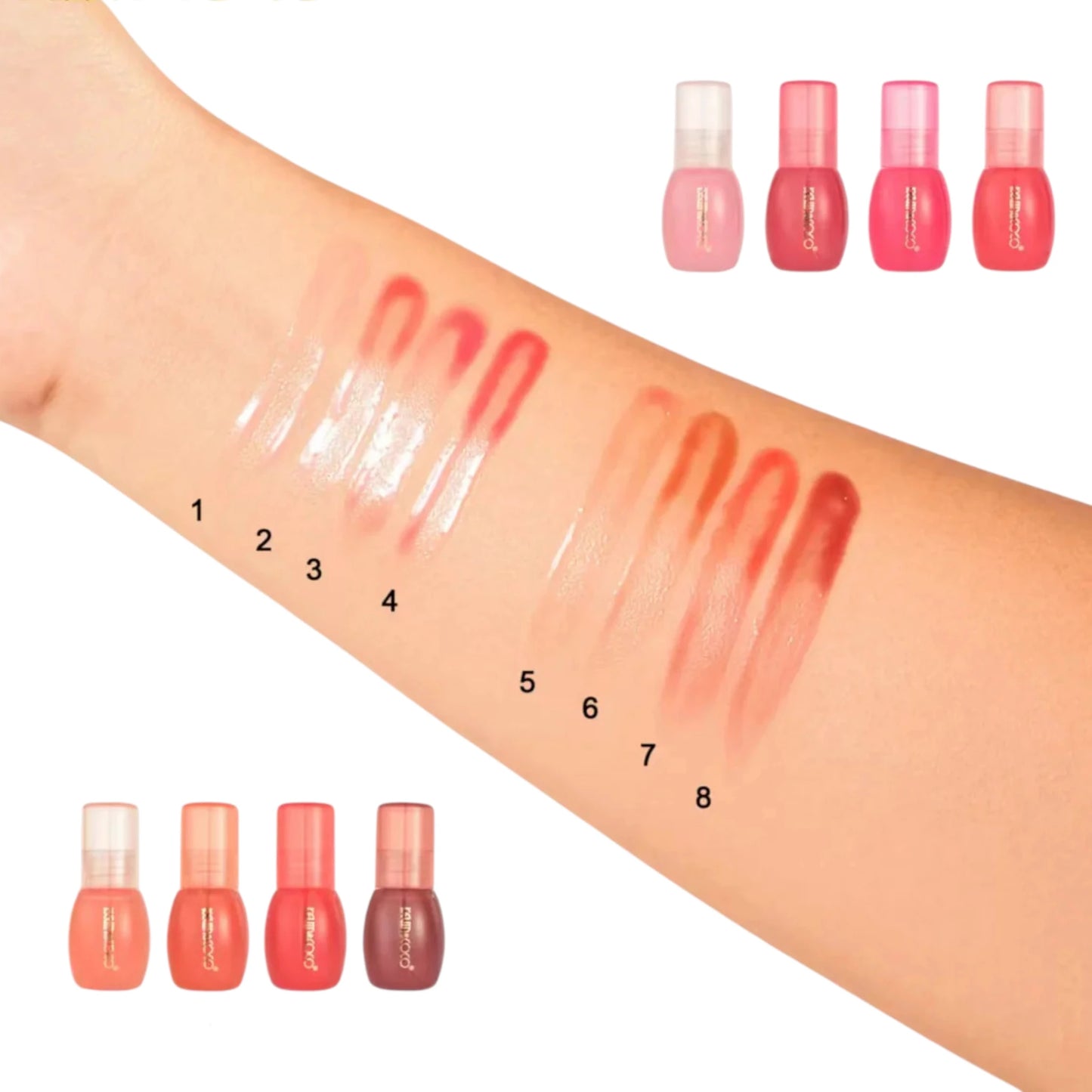 Cherry Key Lip Gloss Honeybri - Kevin & Coco | Wholesale Makeup