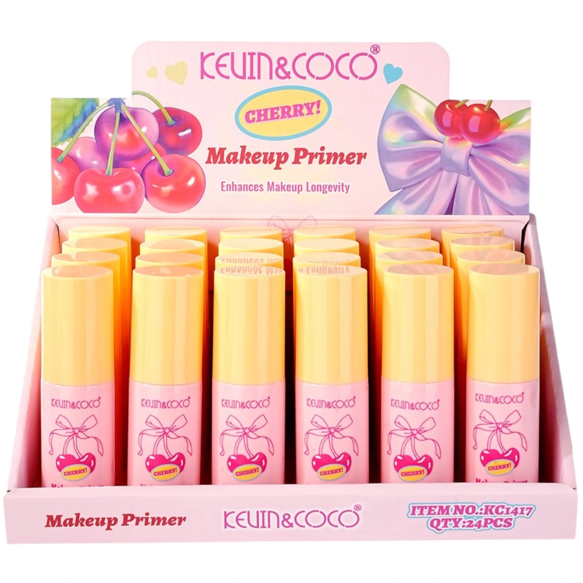 Cherry Makeup Primer - Kevin & Coco | Wholesale Makeup