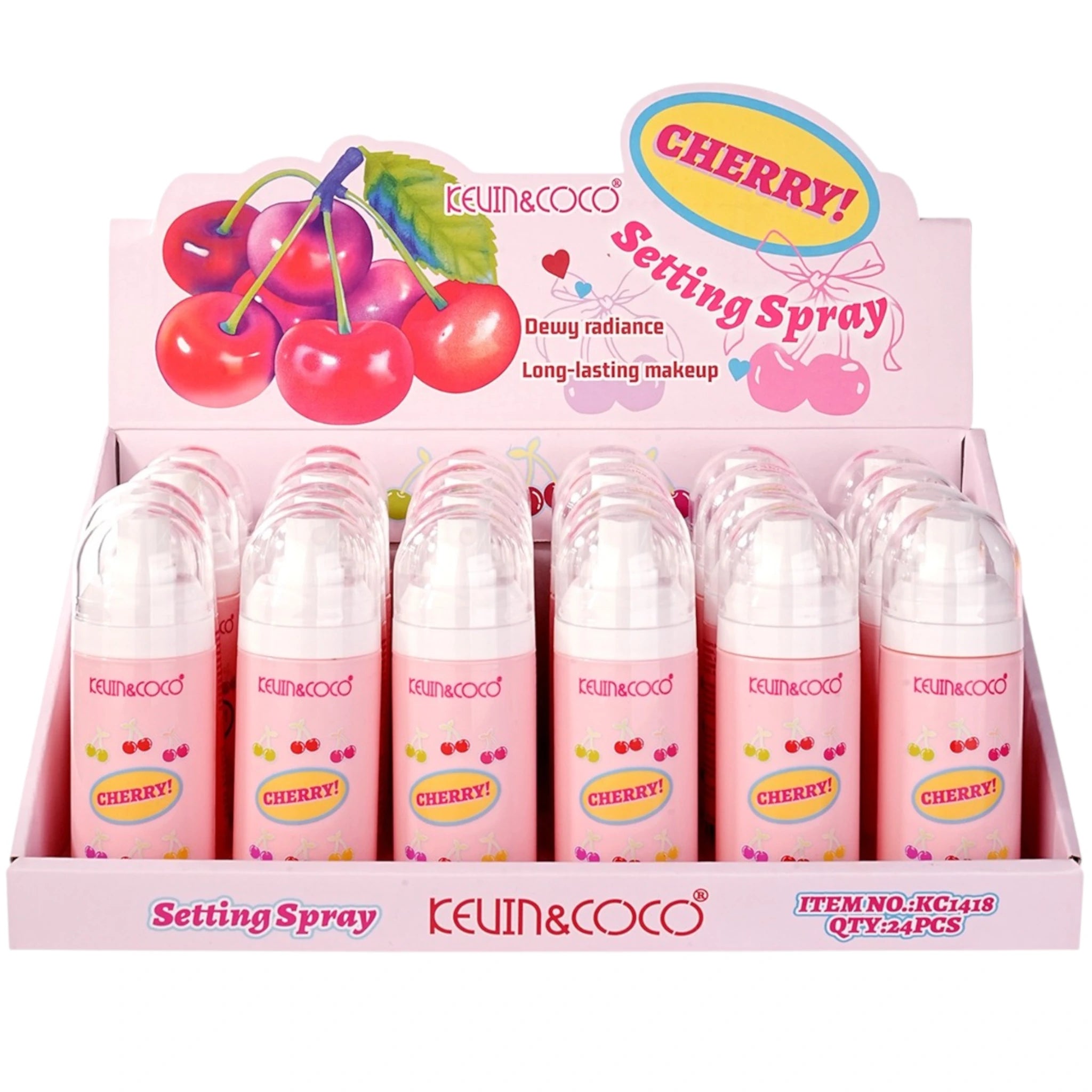 Cherry Setting Spray - Kevin & Coco | Wholesale Makeup