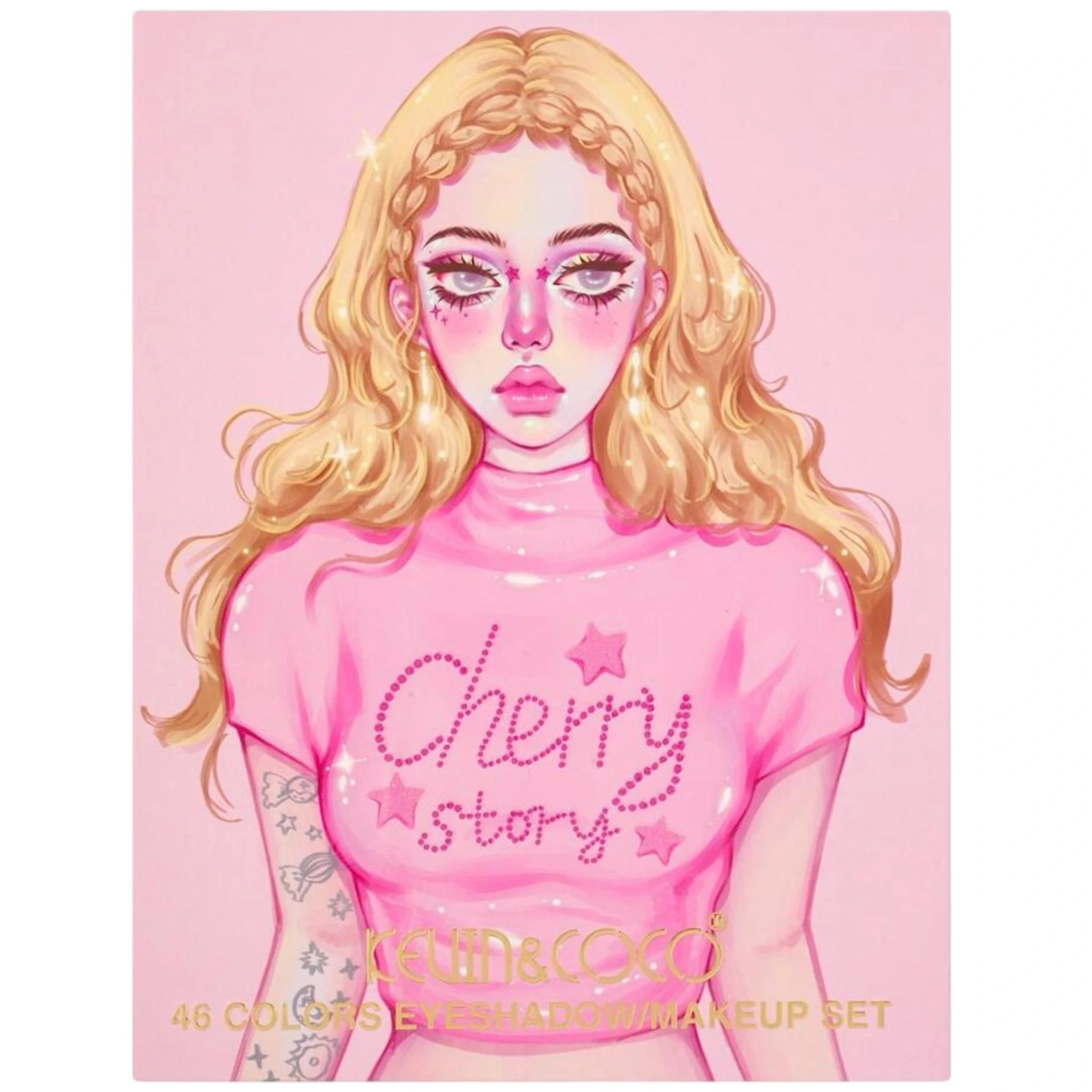 Cherry Story Eyeshadow Makeup Kevin & Coco | Wholesale Makeup