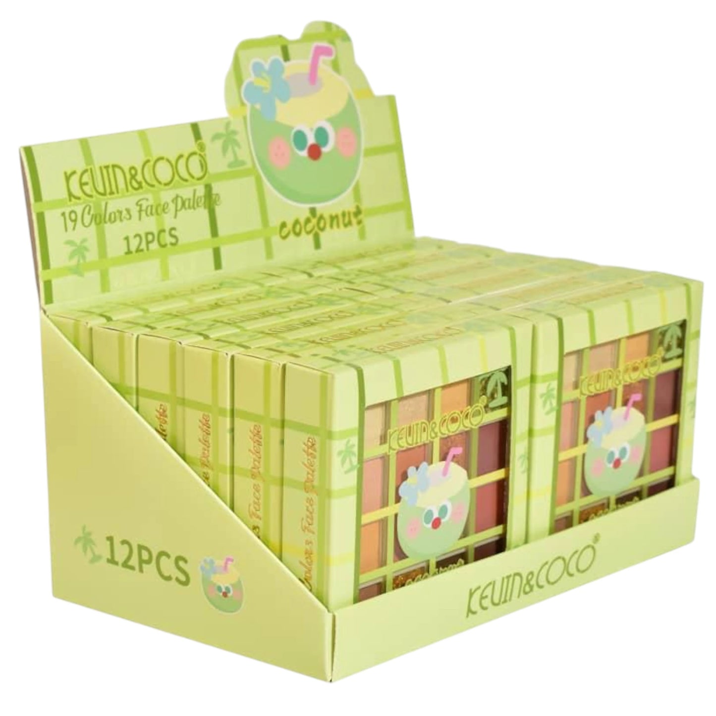 Coconut Eyeshadow Palette - Kevin & Coco | Wholesale Makeup