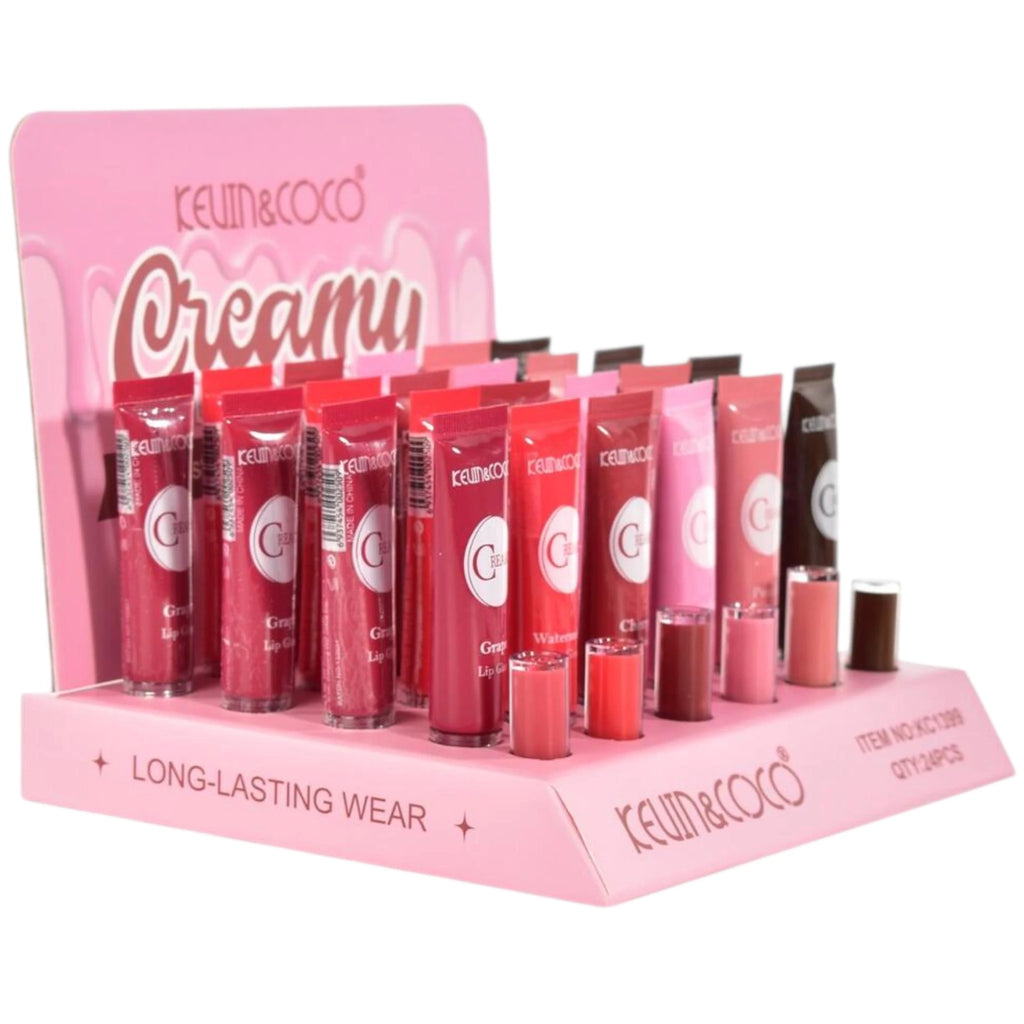 Creamy Lip Gloss - Kevin & Coco | Wholesale Makeup