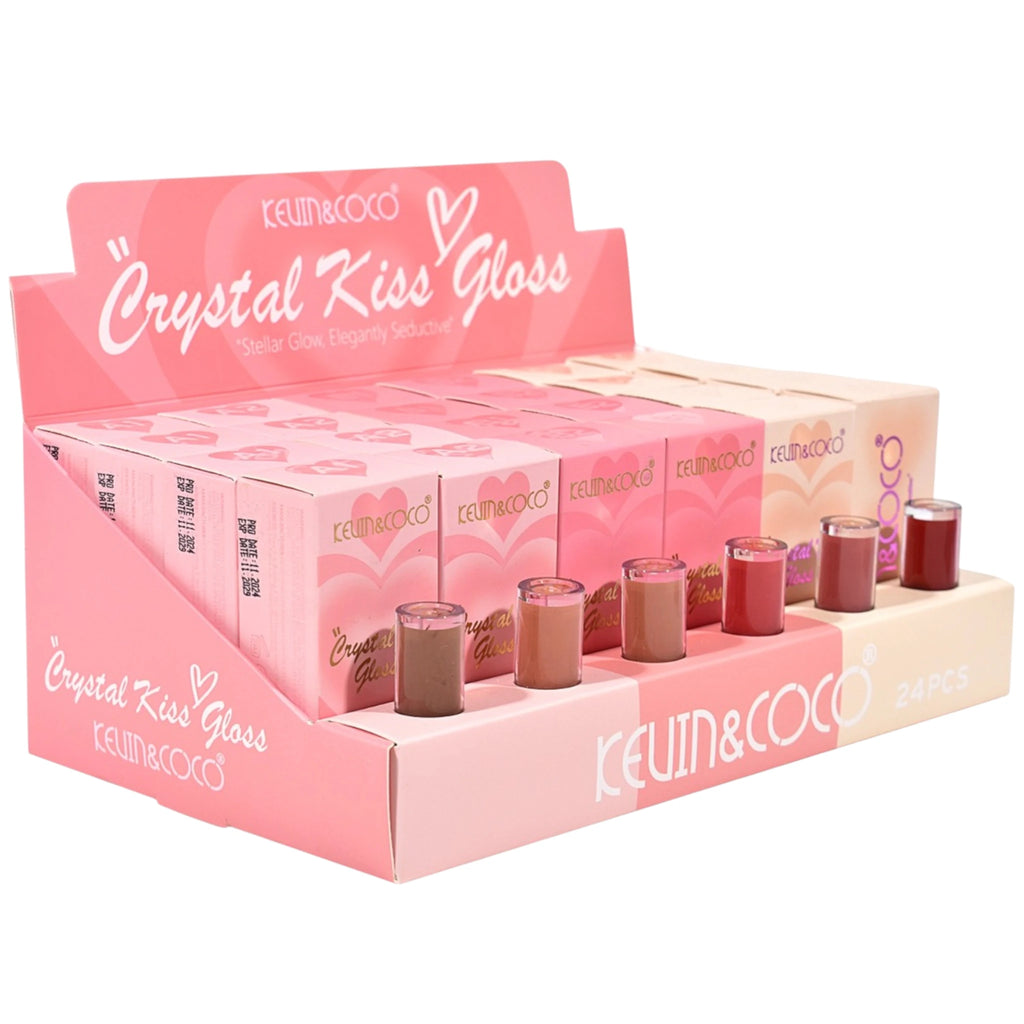 Crystal Kiss Gloss - Kevin & Coco | Wholesale Makeup