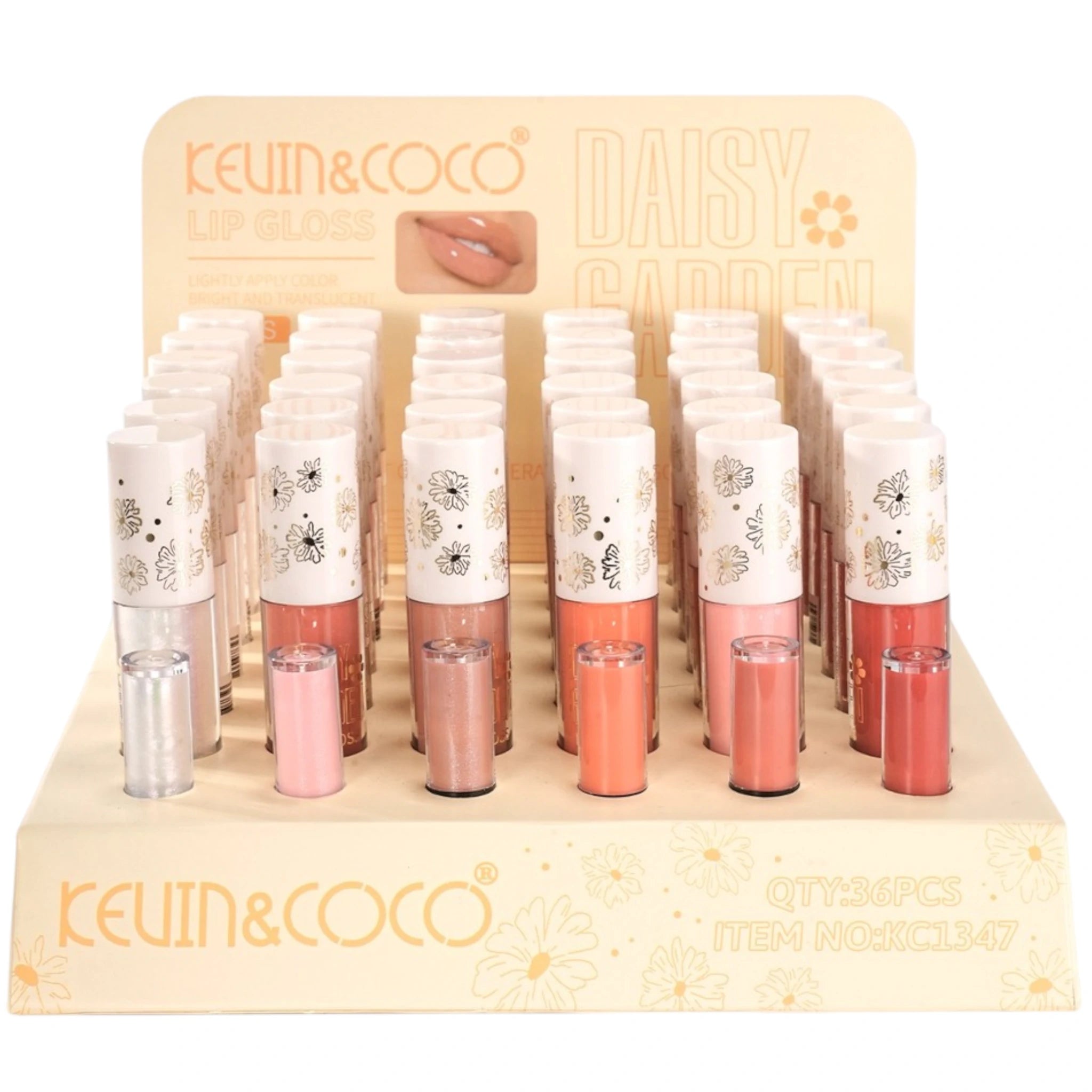 Daysi Garden Collection Lip Gloss - Kevin & Coco | Wholesale Makeup