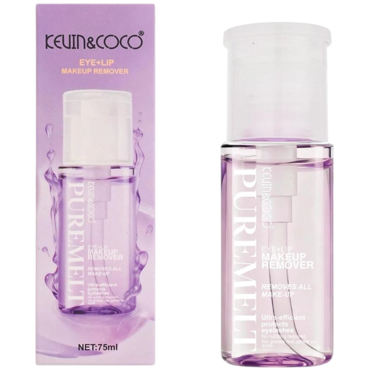 Eye + Lip Makeup Remover - Kevin & Coco | Wholesale Makeup