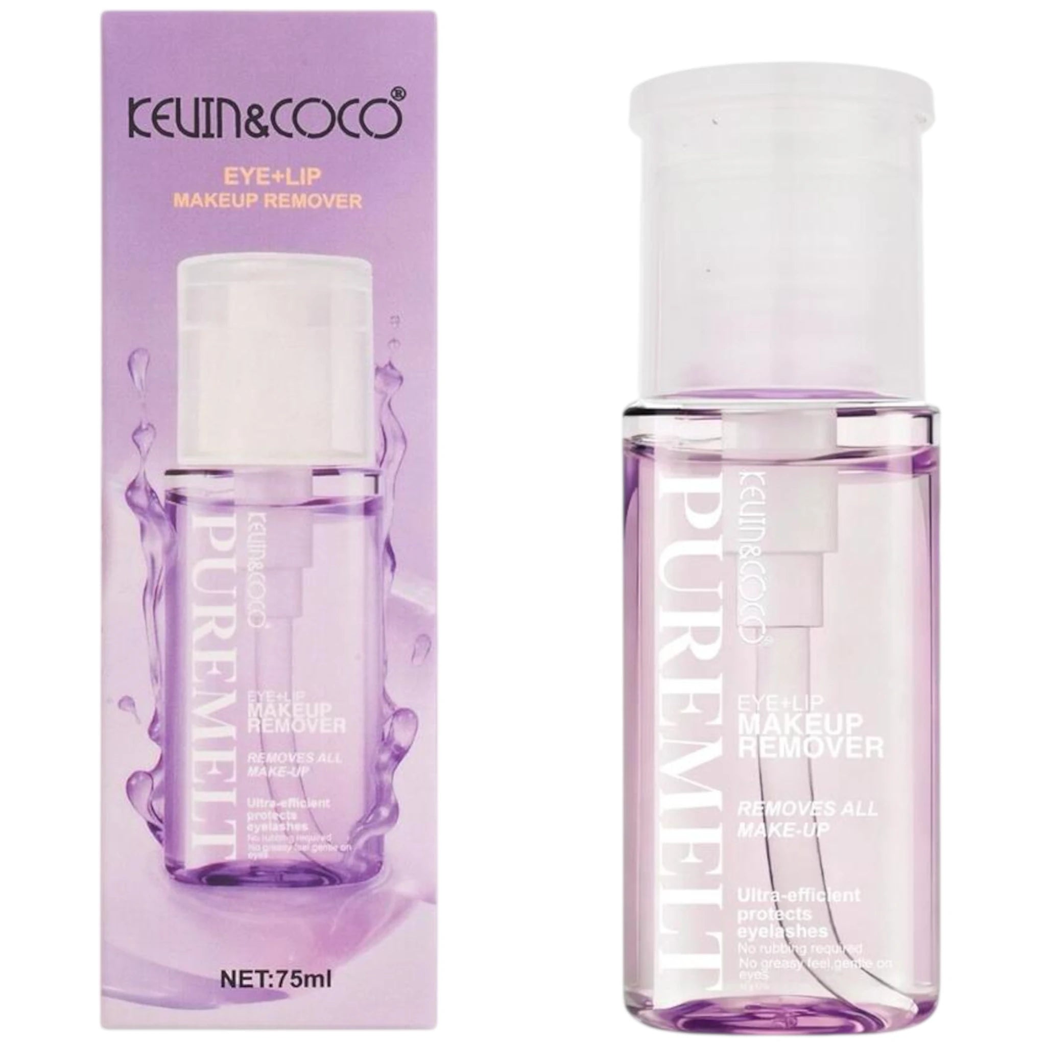 Eye + Lip Makeup Remover - Kevin & Coco | Wholesale Makeup