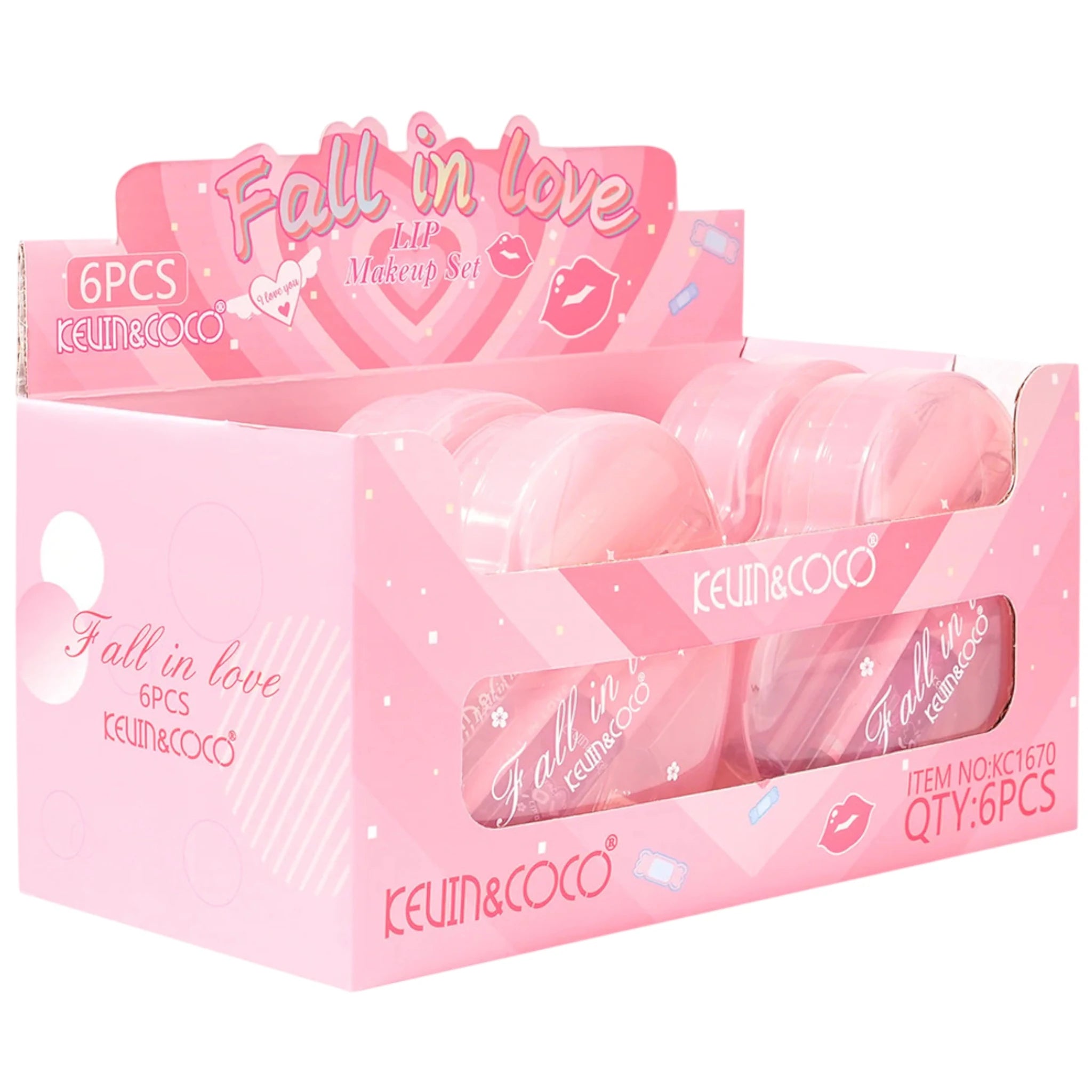 Fall In Love Lip Makeup - Kevin & Coco | Wholesale Makeup