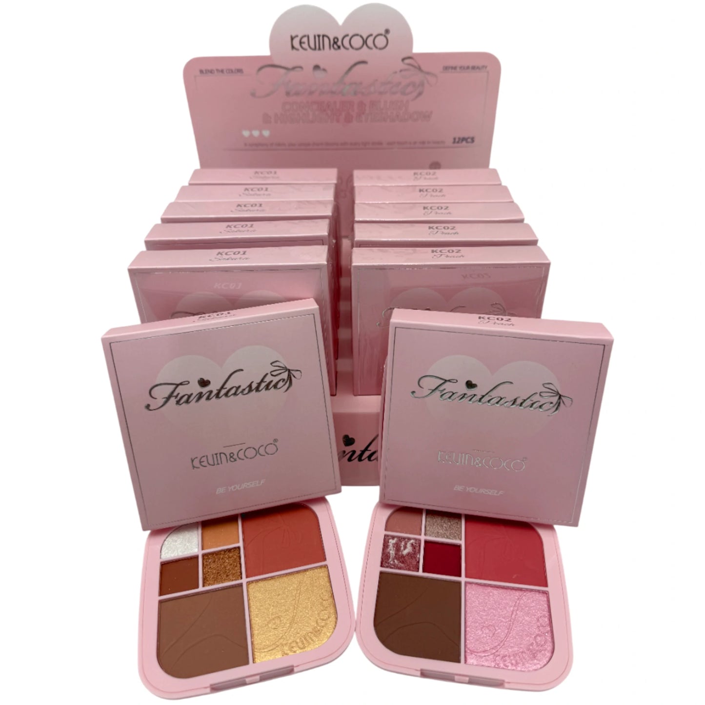Fantastics Palette - Kevin & Coco | Wholesale Makeup