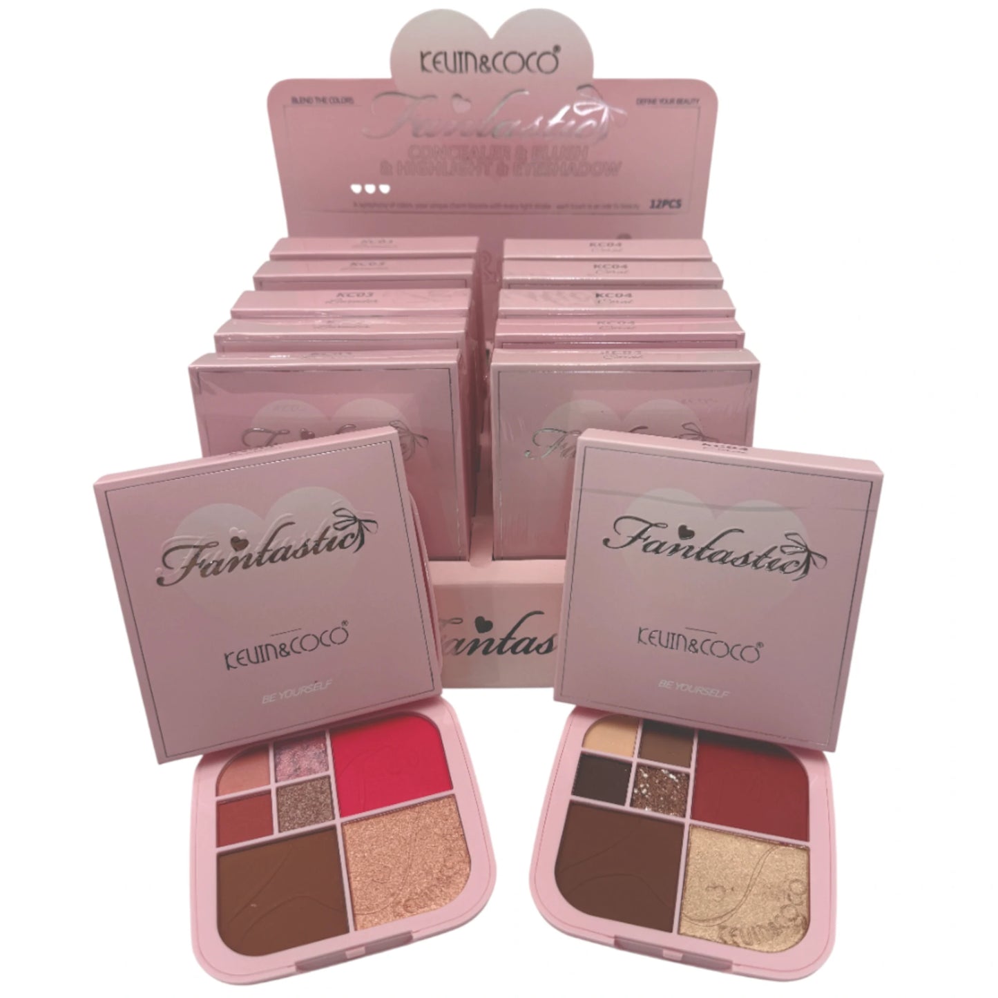 Fantastics Palette B - Kevin & Coco | Wholesale Makeup