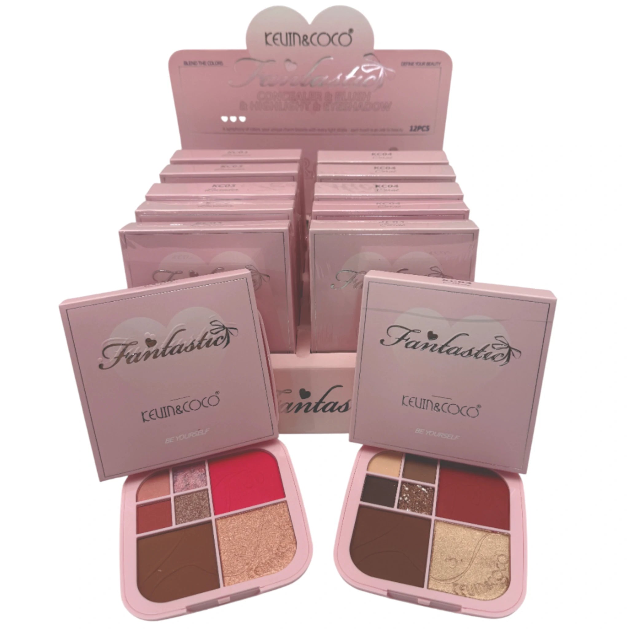 Fantastics Palette B - Kevin & Coco | Wholesale Makeup