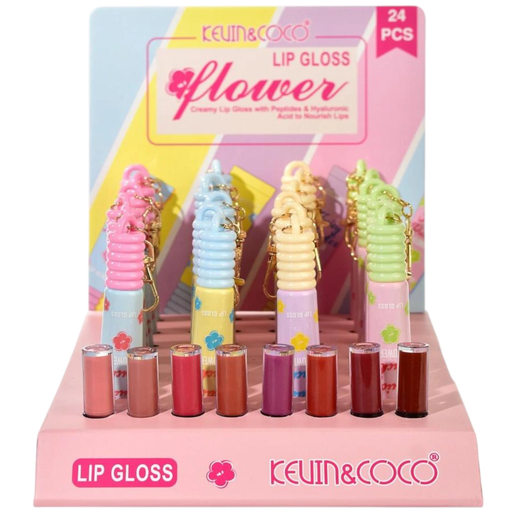 Flower Lip Gloss - Kevin & Coco | Wholesale Makeup
