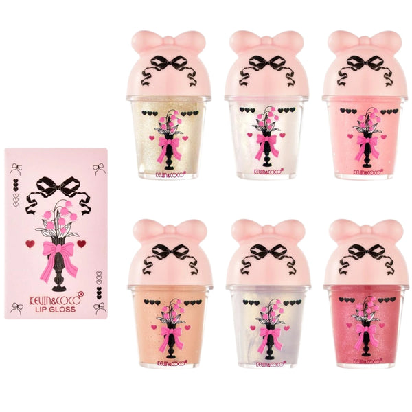 Flower Vase Lip Gloss Kevin & Coco | Wholesale Makeup