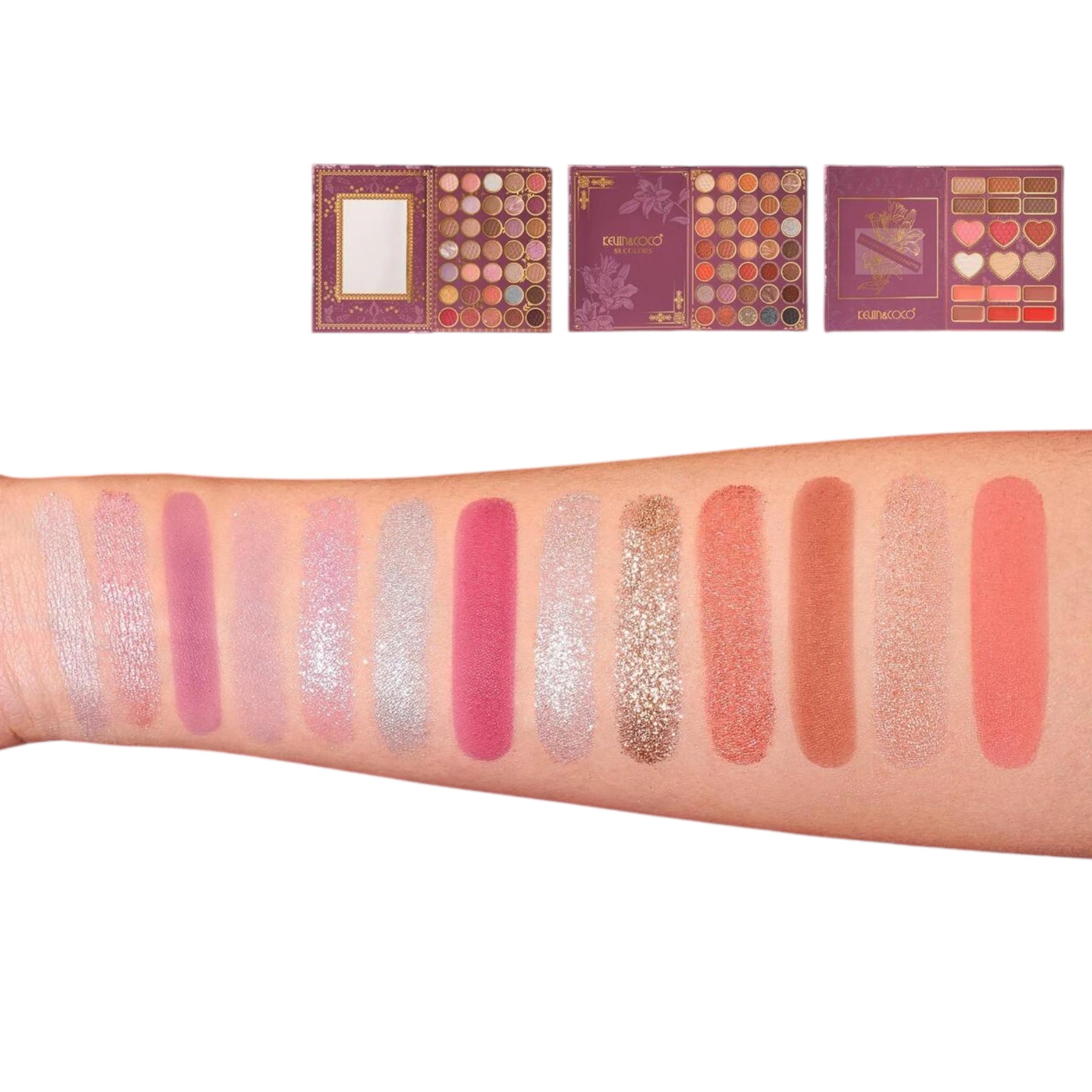 Flowers Eyeshadow And Face Palette Kevin & Coco | Wholesale Makeup