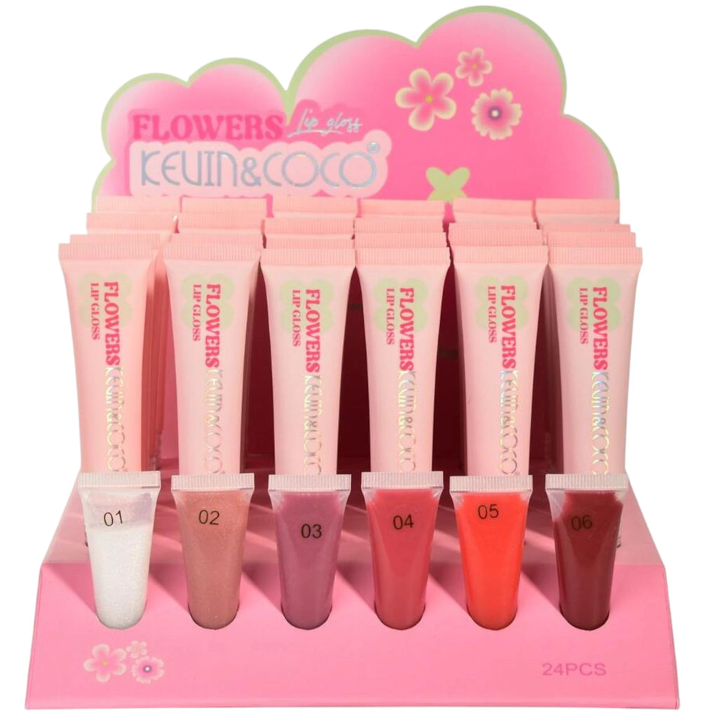 Flowers Lip Gloss - Kevin & Coco | Wholesale Makeup