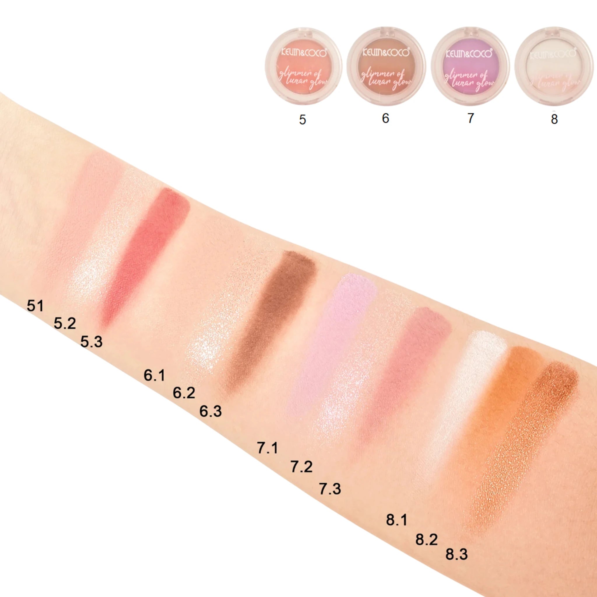 Glimmer Of Lunar Glow Eyeshadow B Kevin & Coco | Wholesale Makeup