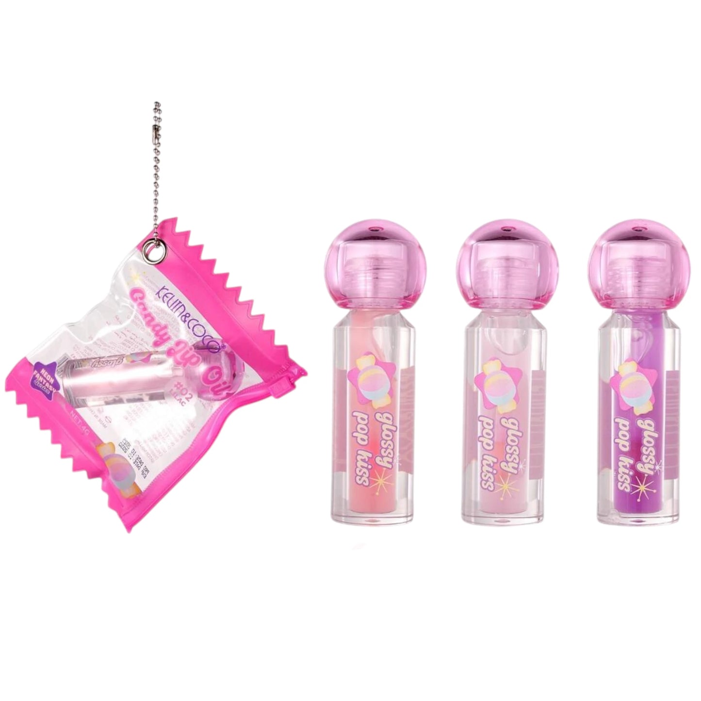 Glossy Pop Kiss Ph Lip Oil - Kevin & Coco | Wholesale Makeup