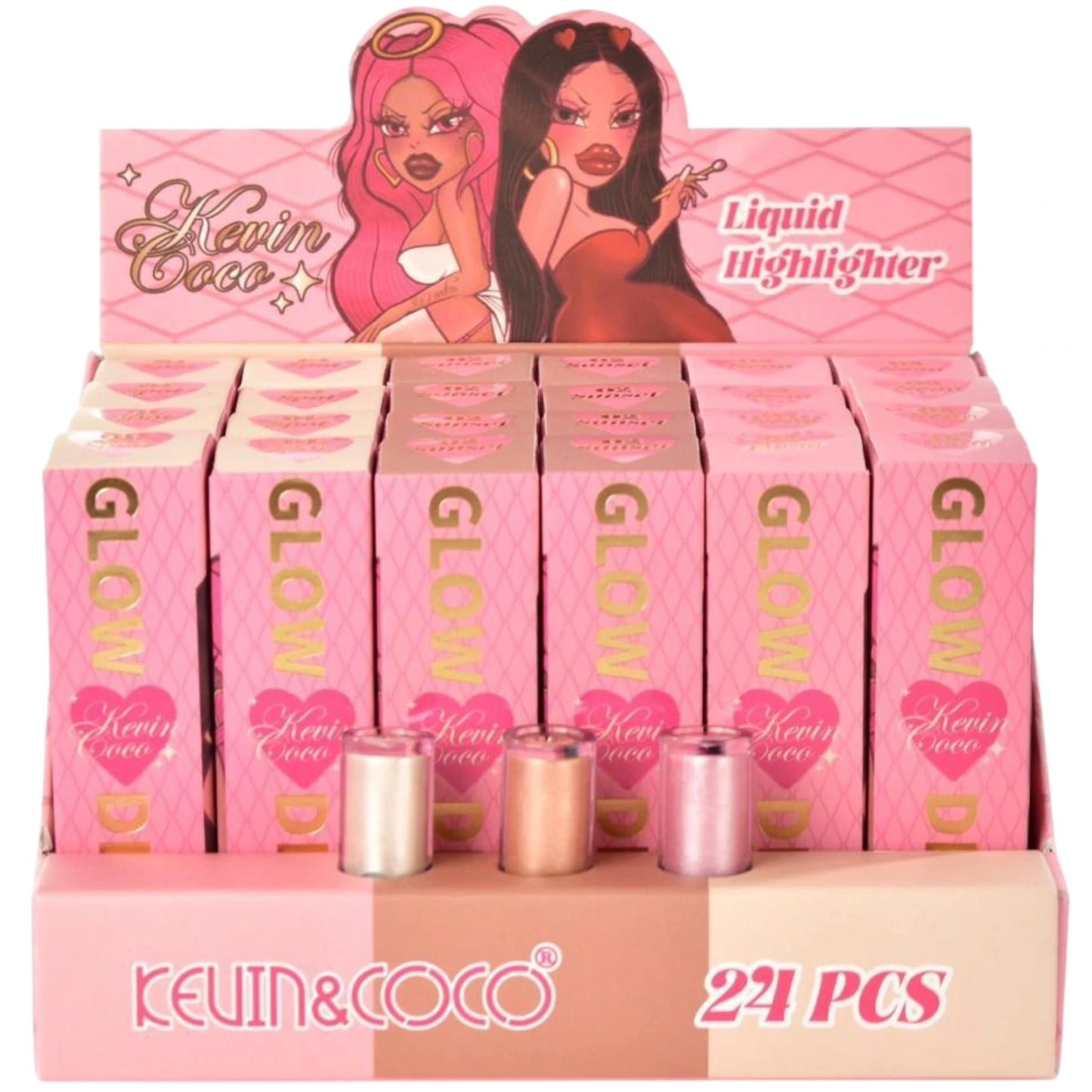 Glow Drops Liquid Highlighter - Kevin & Coco | Wholesale Makeup