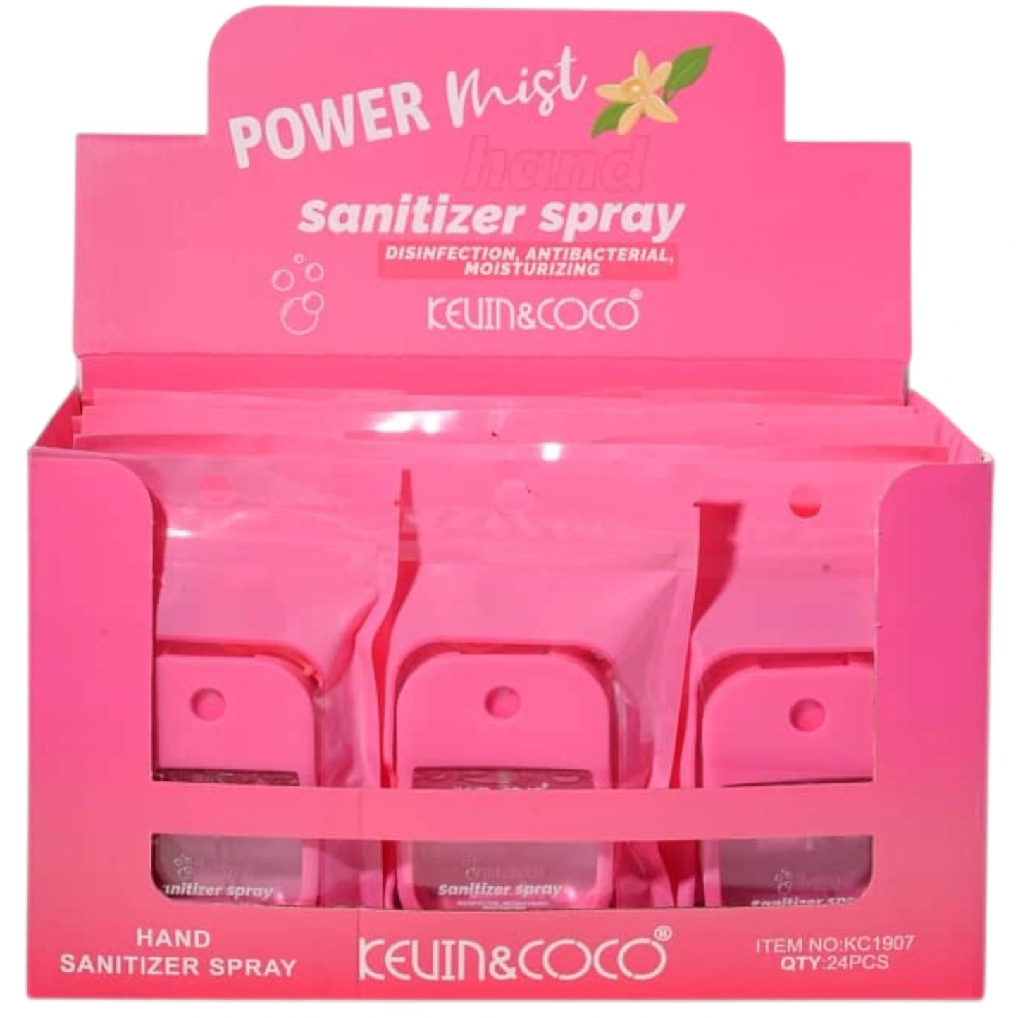 Hand Sanitizer Spray Vanilla Kevin & Coco | Wholesale Makeup