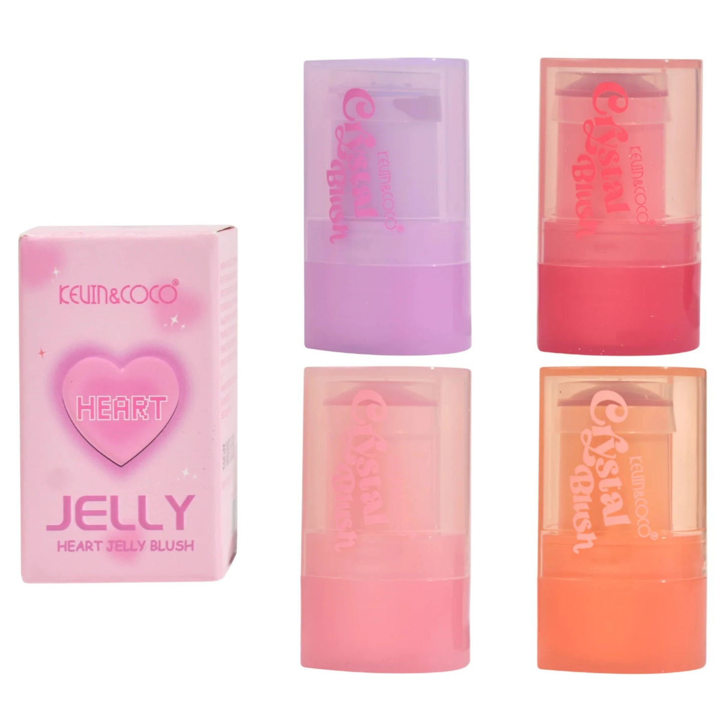 Heart Jelly Blush - Kevin & Coco | Wholesale Makeup