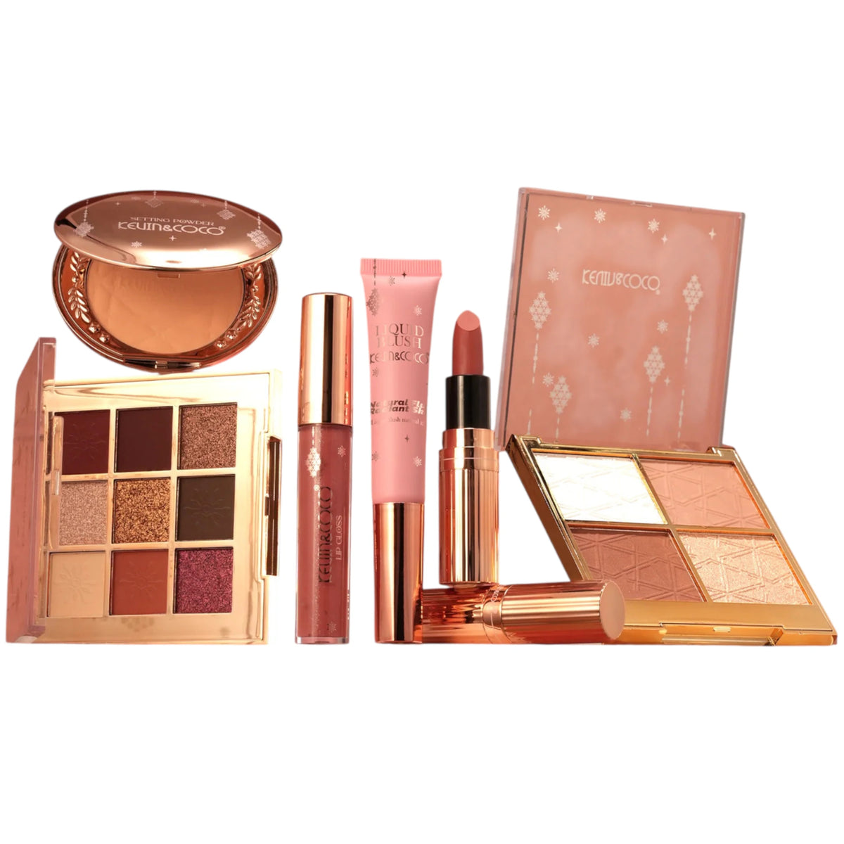 Holiday Bag Makeup Set - Kevin & Coco | Wholesale Makeup