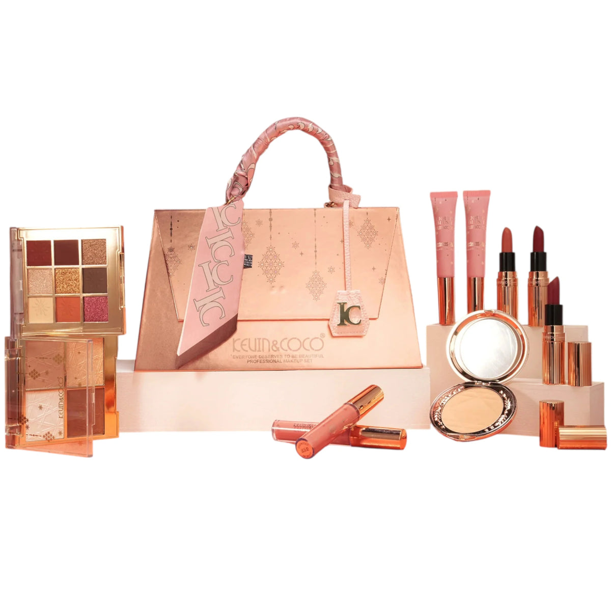 Holiday Bag Makeup Set - Kevin & Coco | Wholesale Makeup
