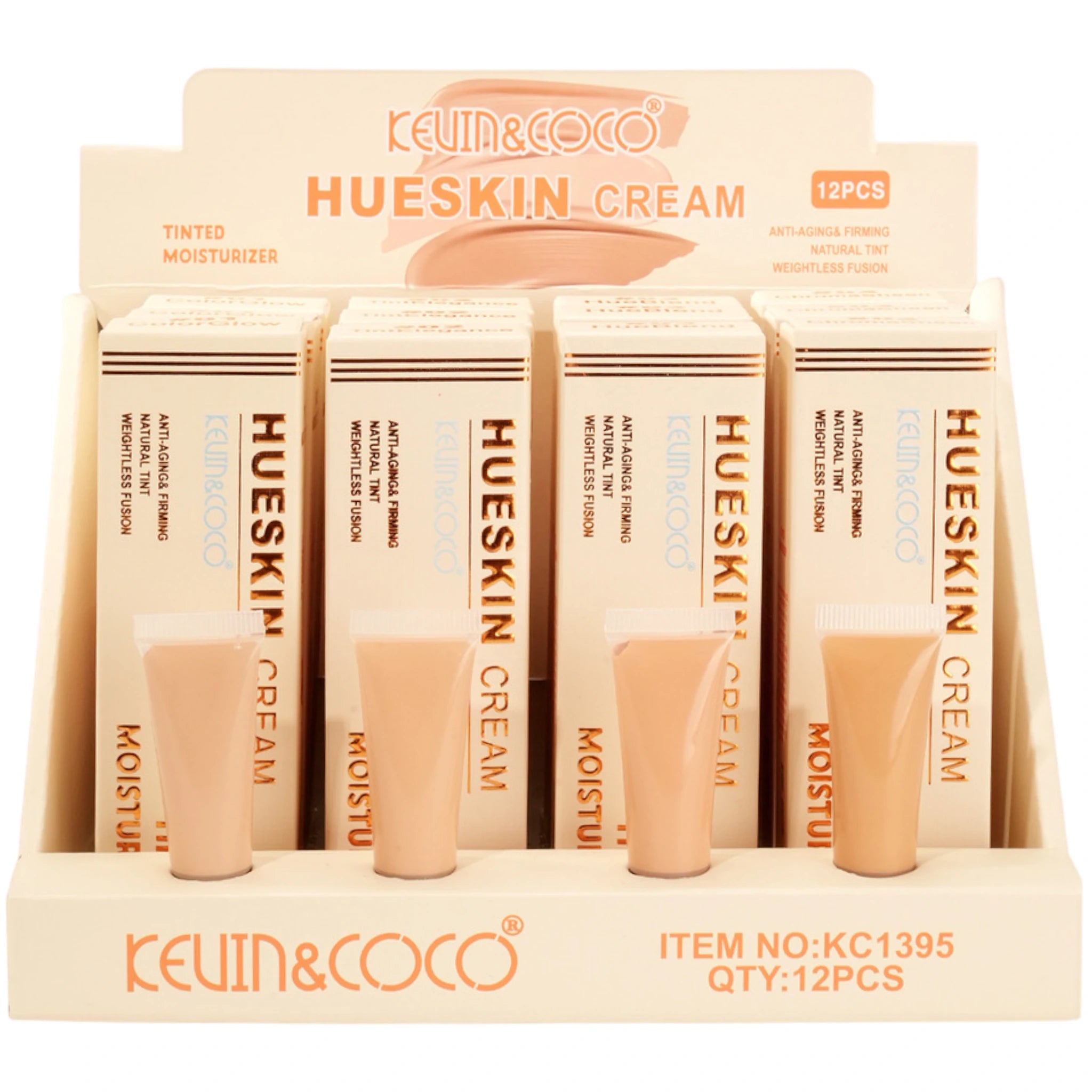 Hueskin Bb Cream Tinted Moisturizer Kevin & Coco | Wholesale Makeup