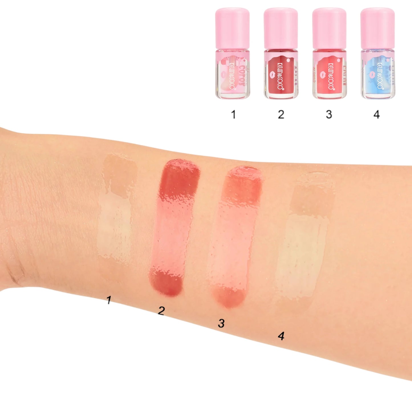 Ice Cream Flavours Lip Gloss Kevin & Coco | Wholesale Makeup