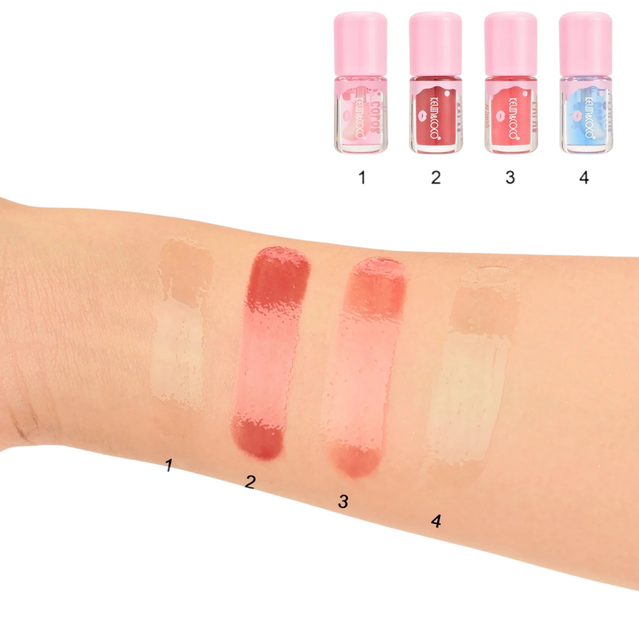 Ice Cream Flavours Lip Gloss Kevin & Coco | Wholesale Makeup