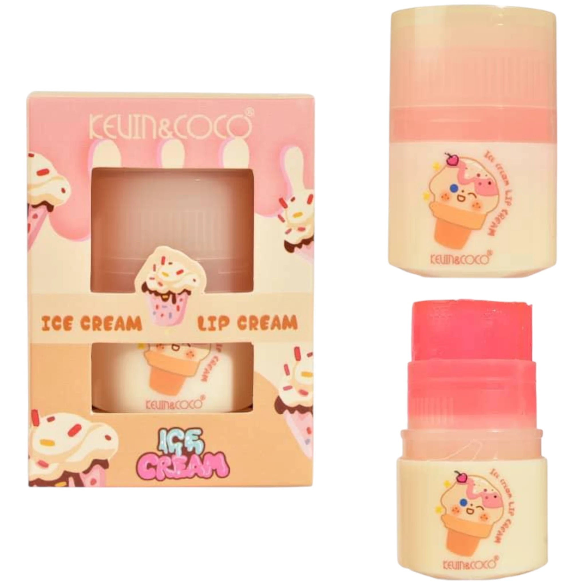 Ice Cream Lip Cream - Kevin & Coco | Wholesale Makeup