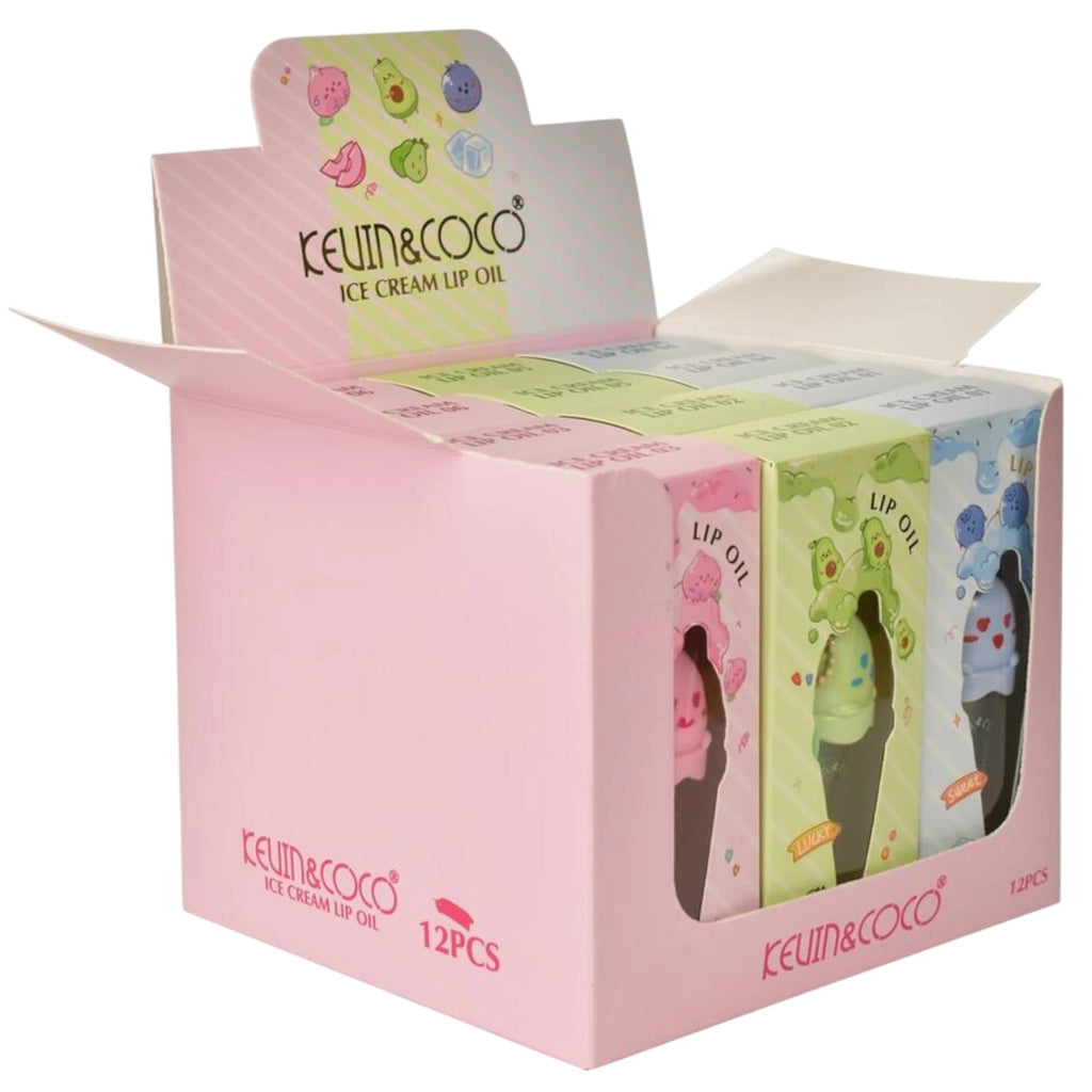 Ice Cream Lip Oil - Kevin & Coco | Wholesale Makeup