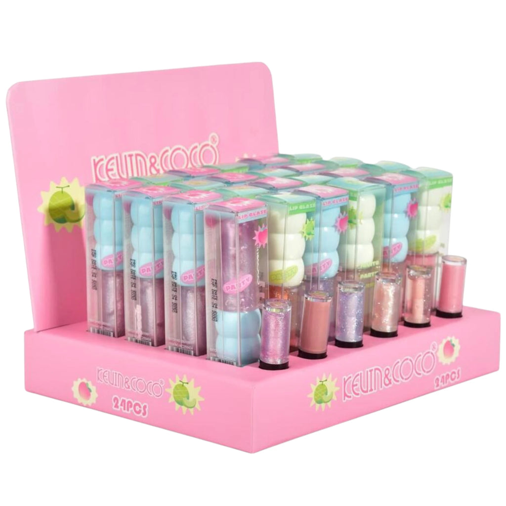 Lip Glaze Party - Kevin & Coco | Wholesale Makeup