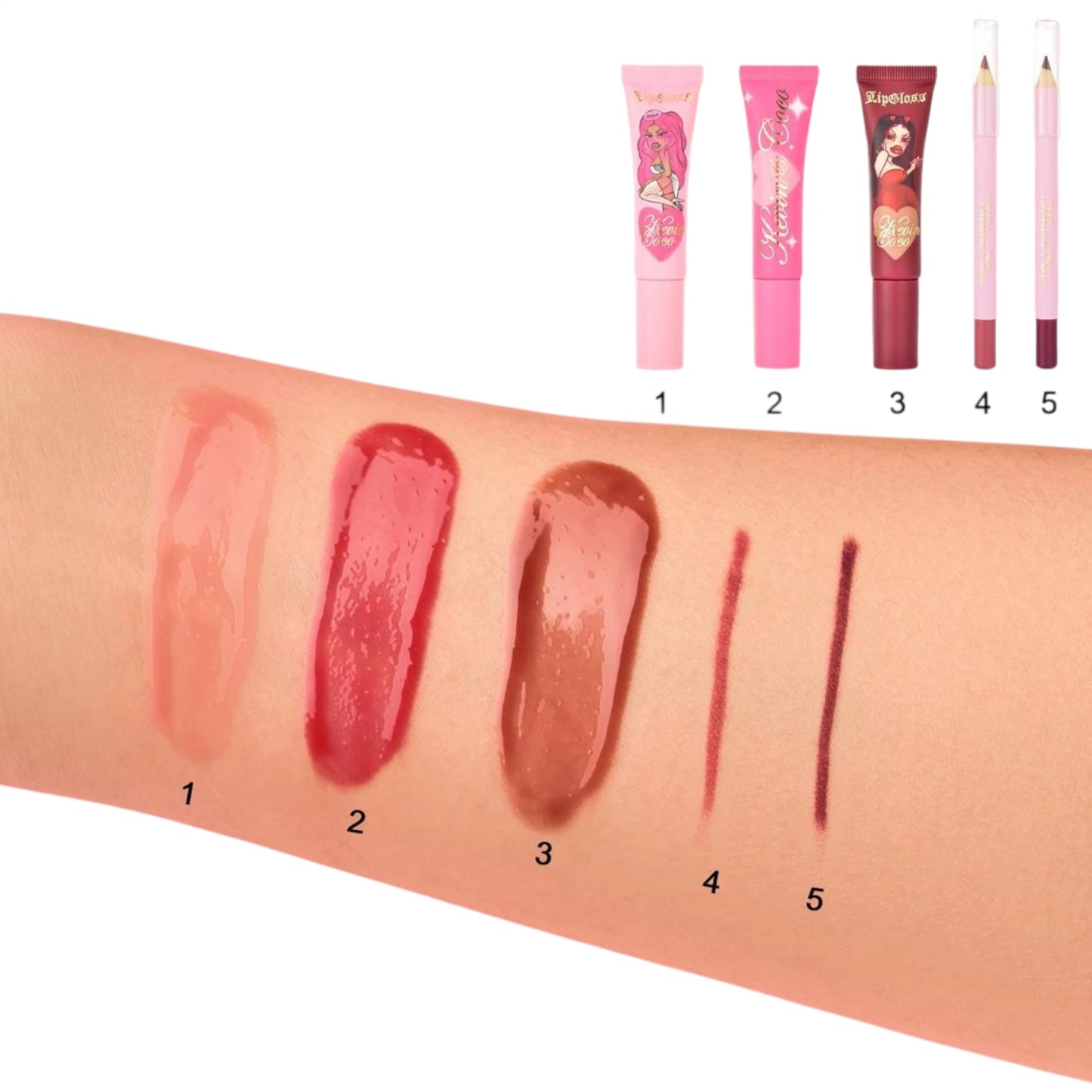 Lip Goss & Lip Liner - Kevin & Coco | Wholesale Makeup