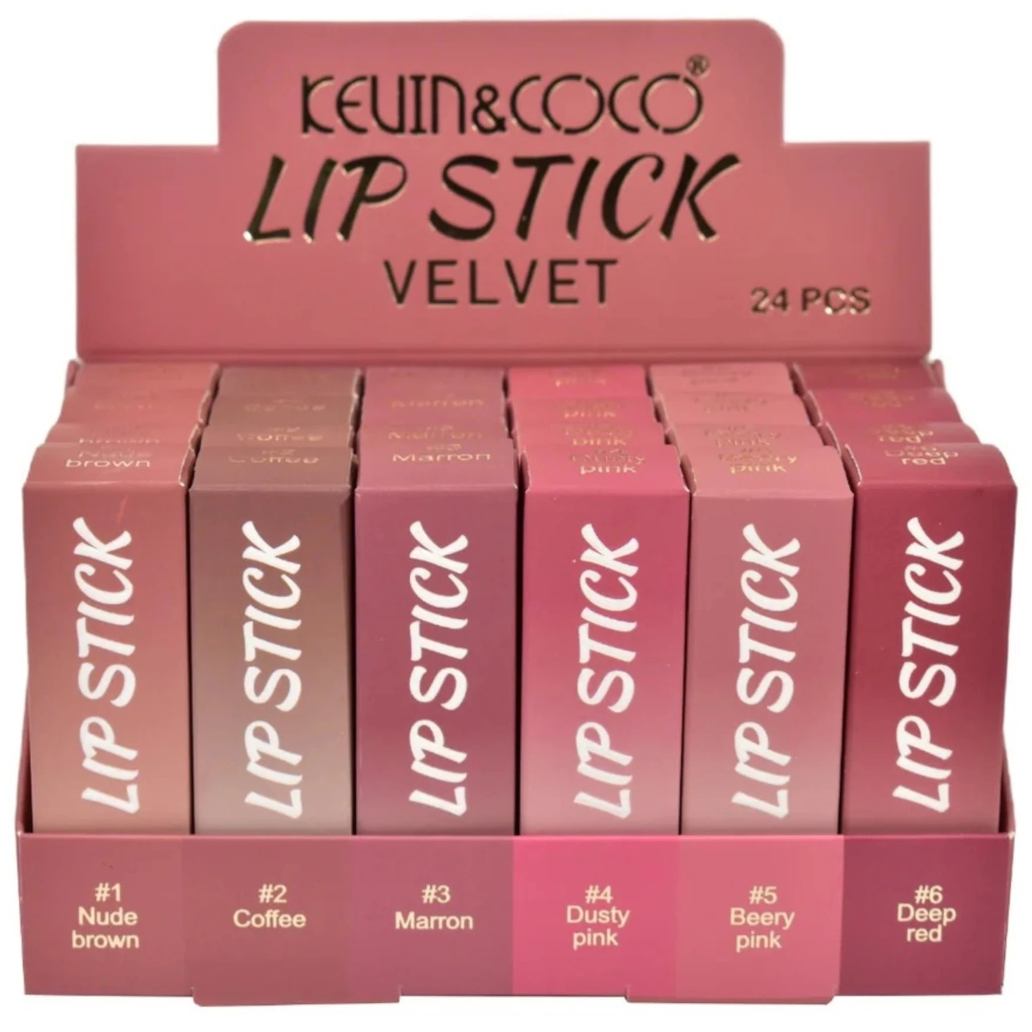 Lip Stick Velvet - Kevin & Coco | Wholesale Makeup