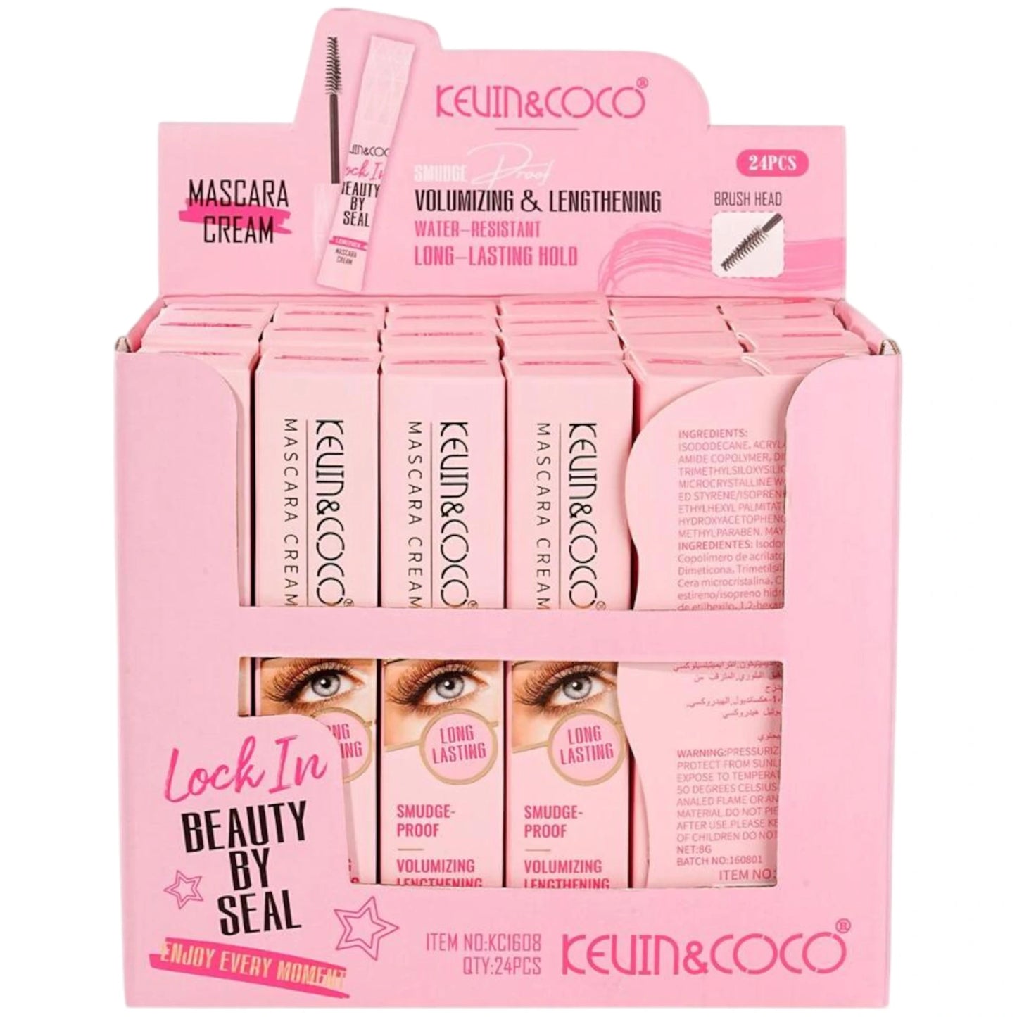 Lock In Beauty By Seal - Mascara Cream Kevin & Coco | Wholesale Makeup