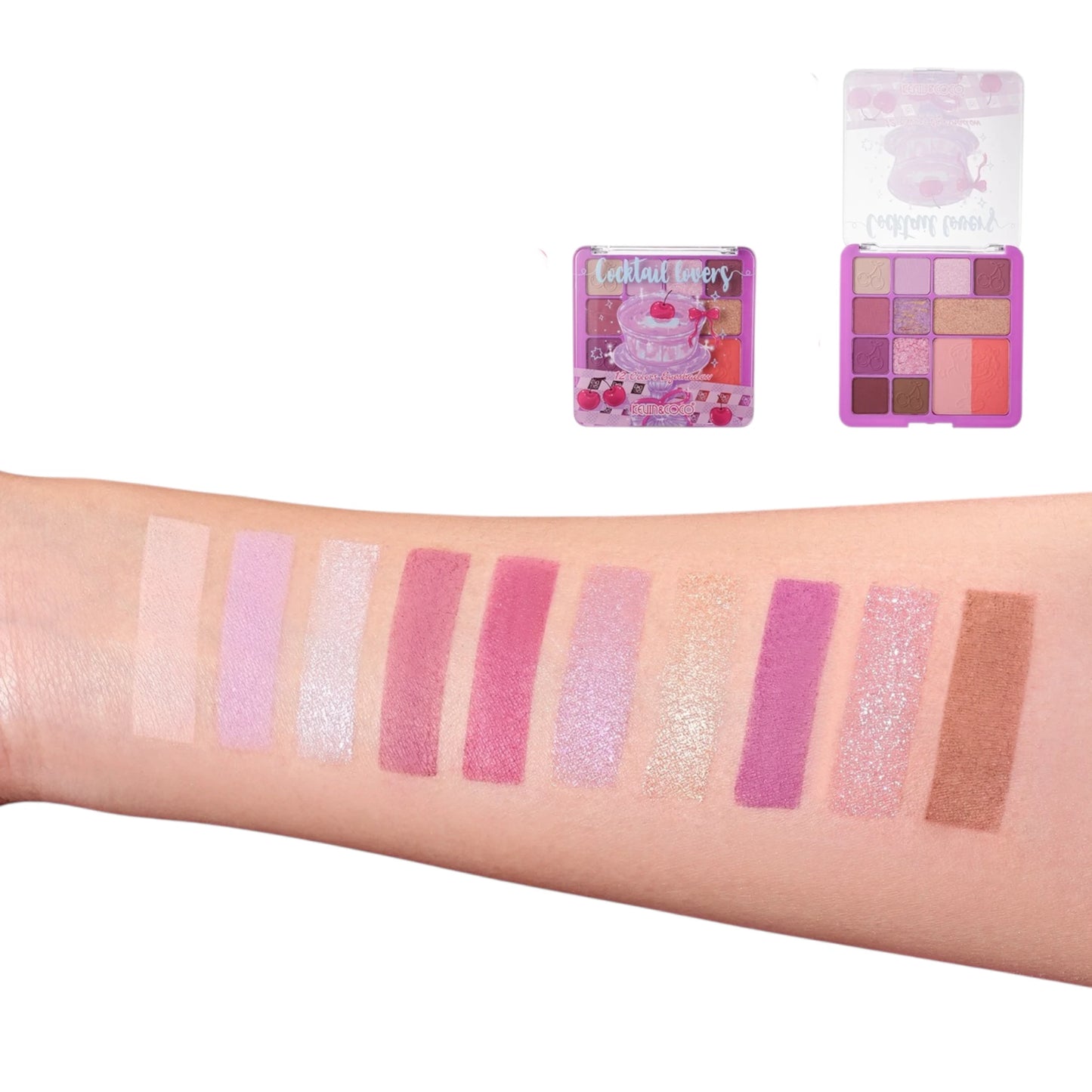 Love What You Drink Eyeshadow Palette Kevin & Coco | Wholesale Makeup