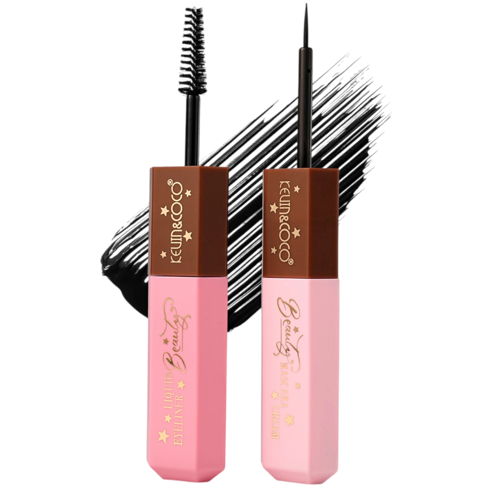 Mascara & Liquid Eyeliner - Kevin & Coco | Wholesale Makeup