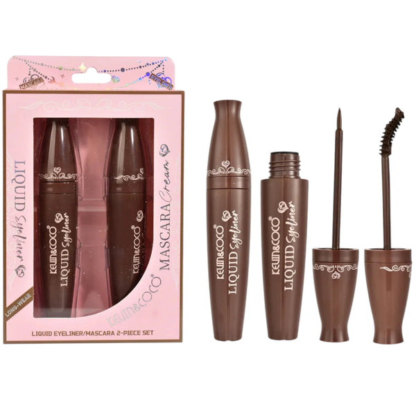 Mascara + Eyeliner Sets - Kevin & Coco | Wholesale Makeup