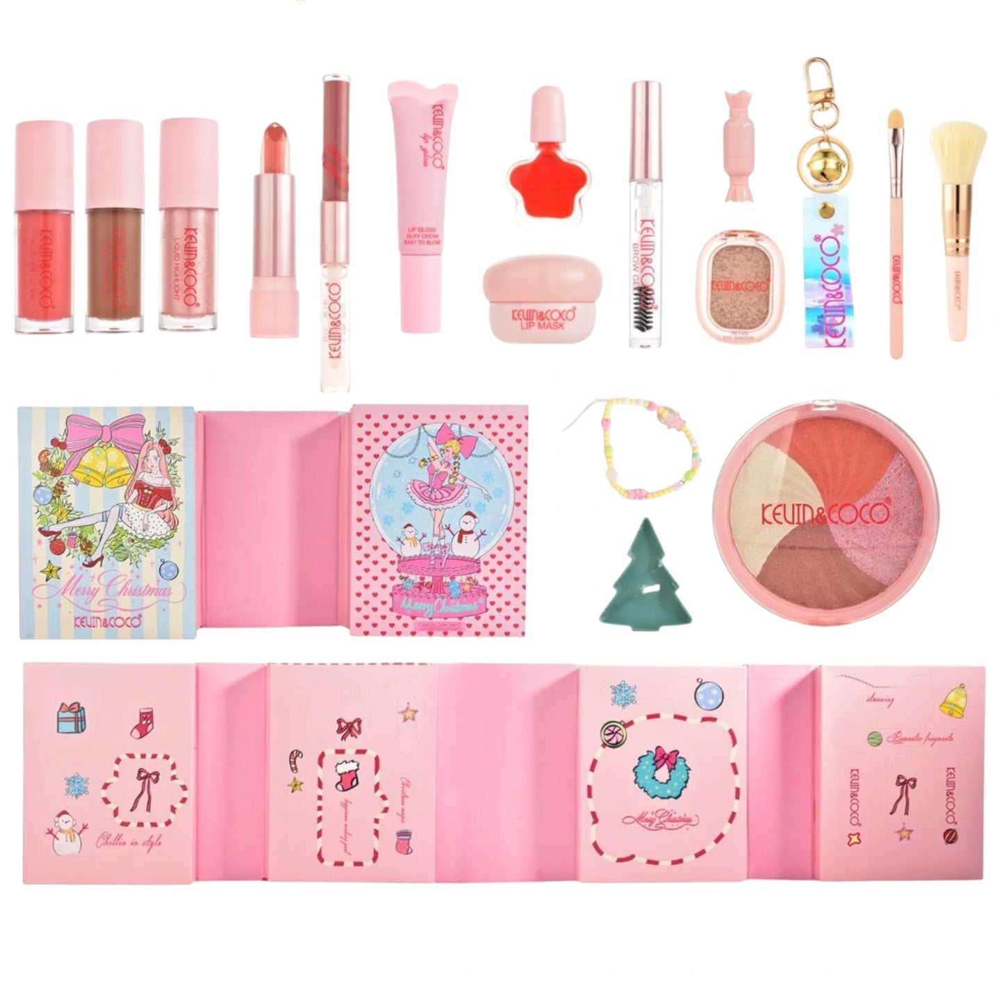 Merry Christmas Makeup Blind Box Kevin & Coco | Wholesale Makeup